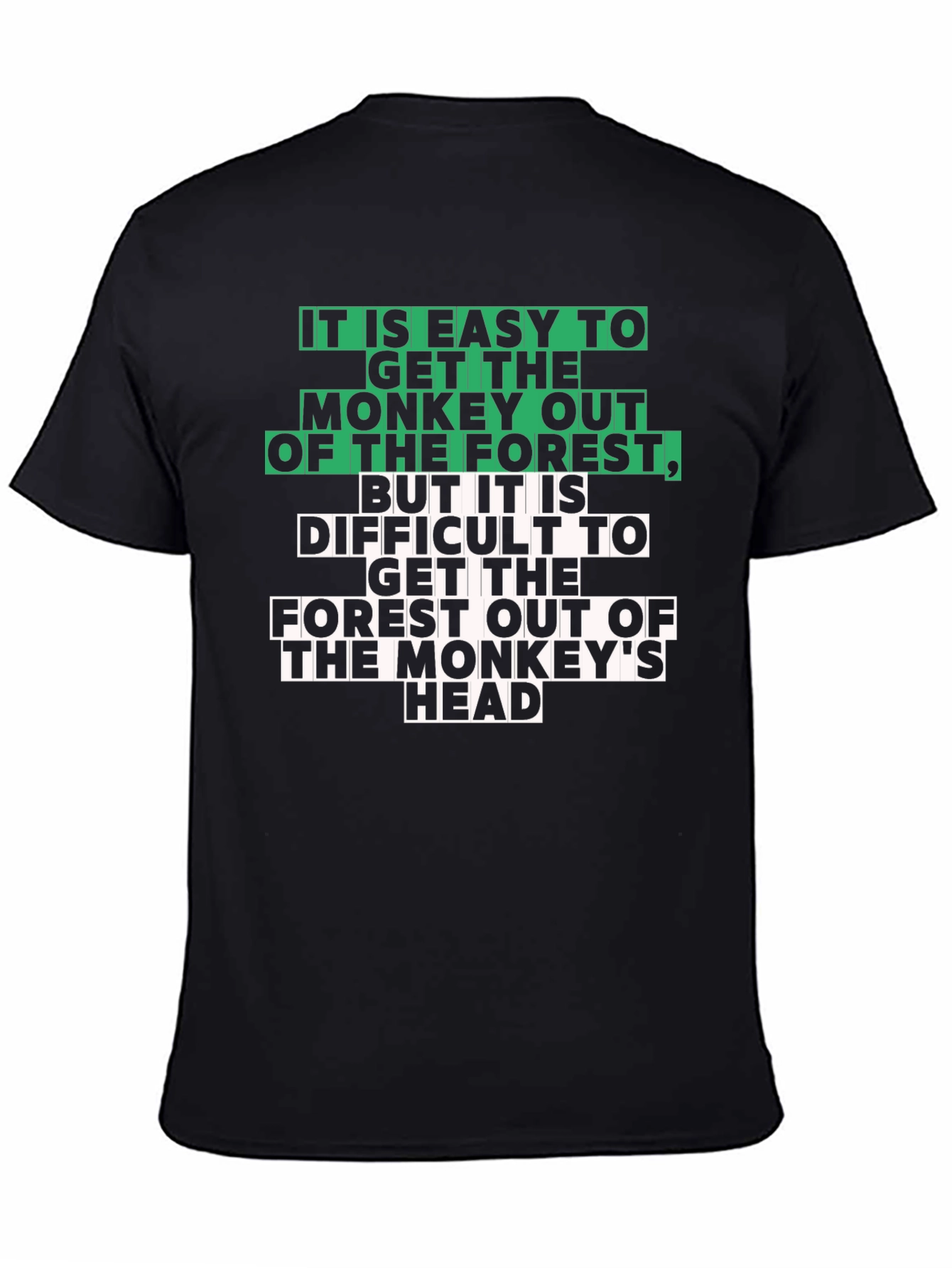 Monkey Forest Graphic Tee - Unique & Humorous