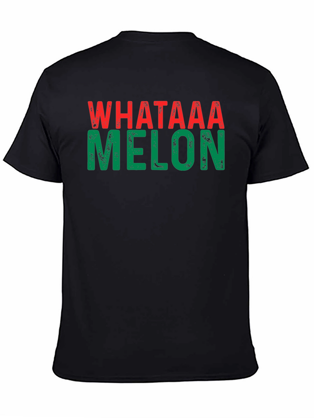 What A Melon Graphic Tee - Black