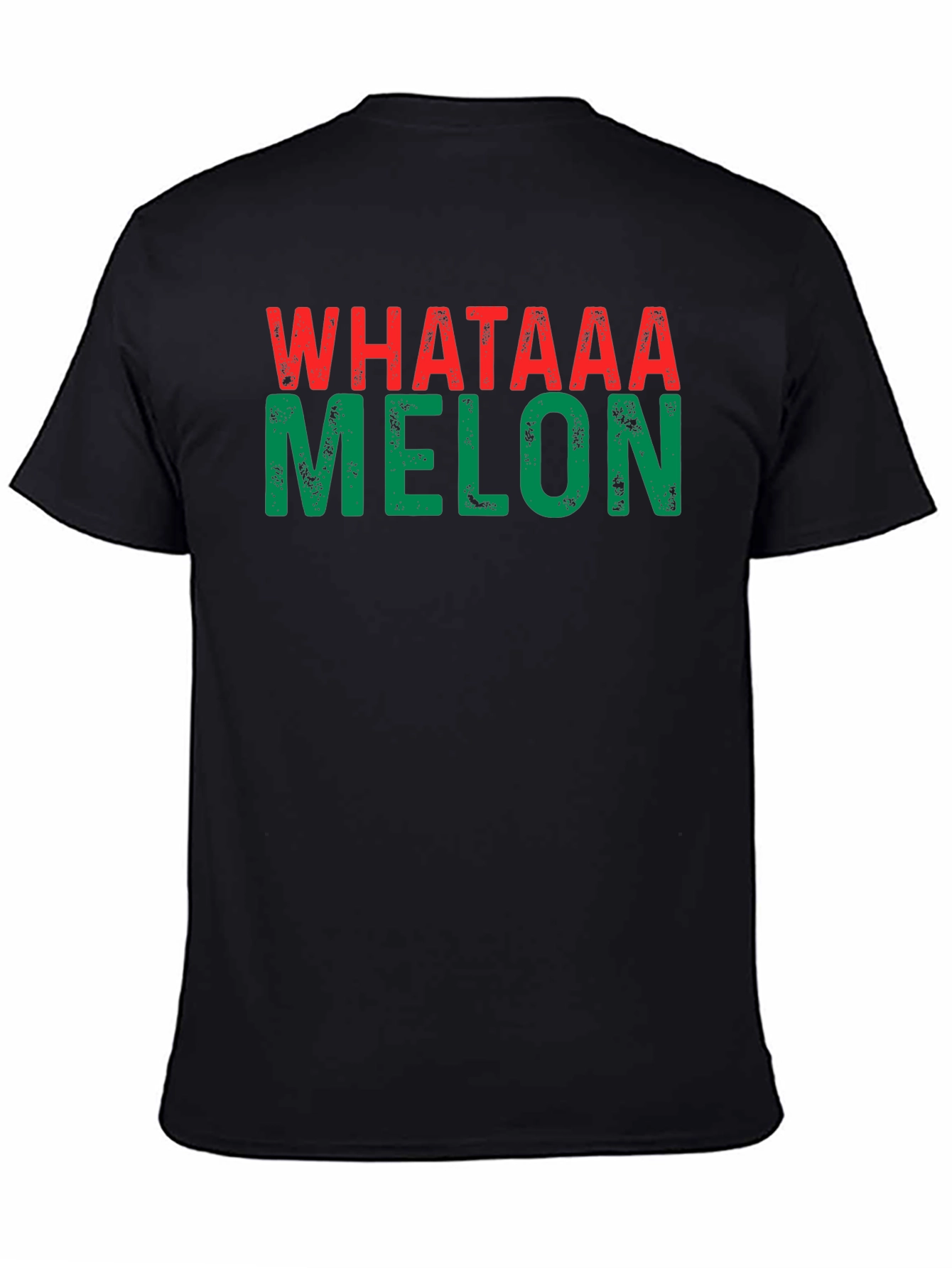 What A Melon Graphic Tee - Black