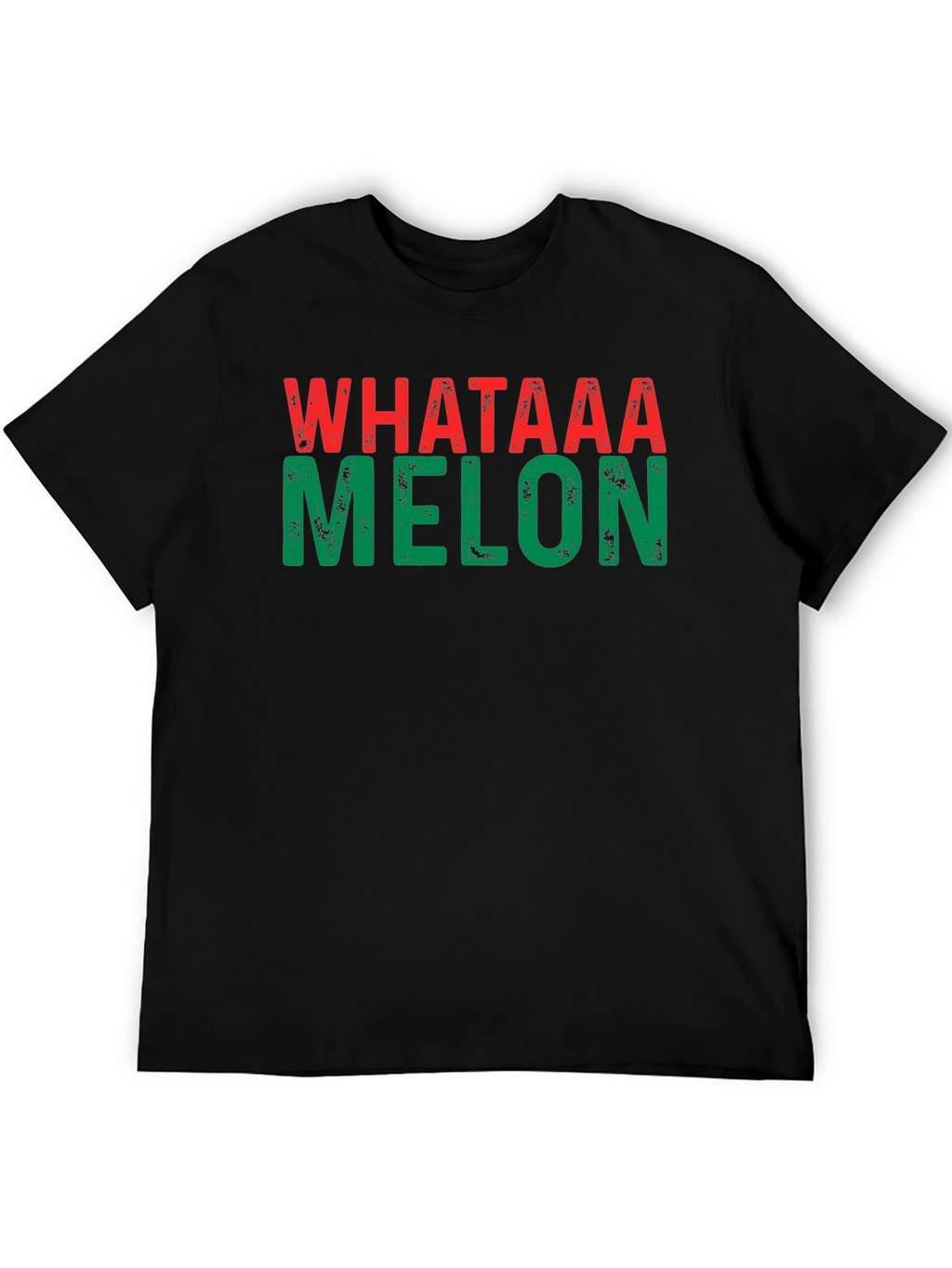 What A Melon Graphic Tee - Black