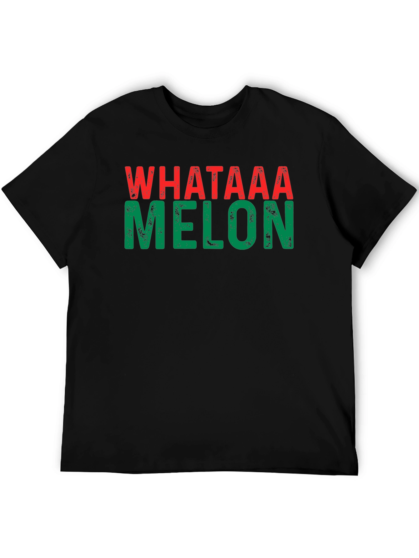 What A Melon Graphic Tee - Black