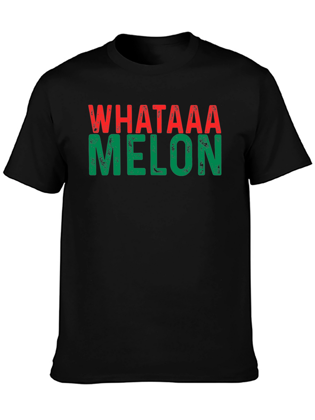 What A Melon Graphic Tee - Black