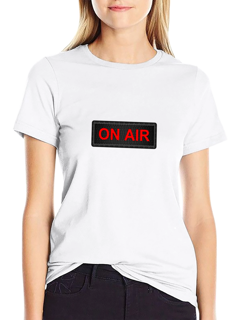 On Air Graphic Tee - Premium Black T-Shirt