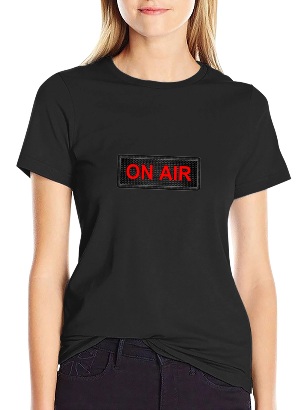 On Air Graphic Tee - Premium Black T-Shirt