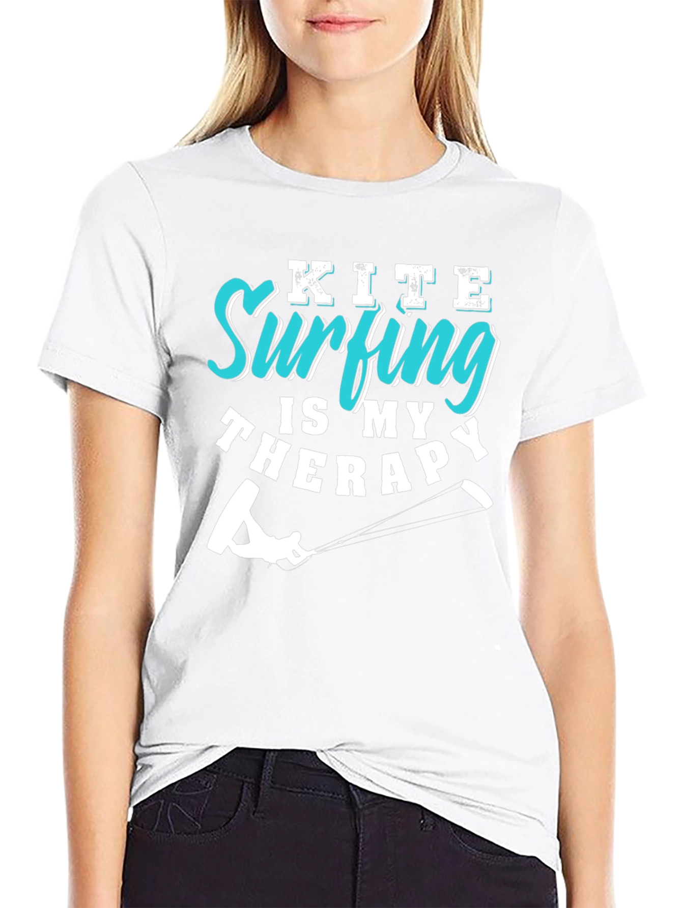 Kite Surfing Therapy T-Shirt