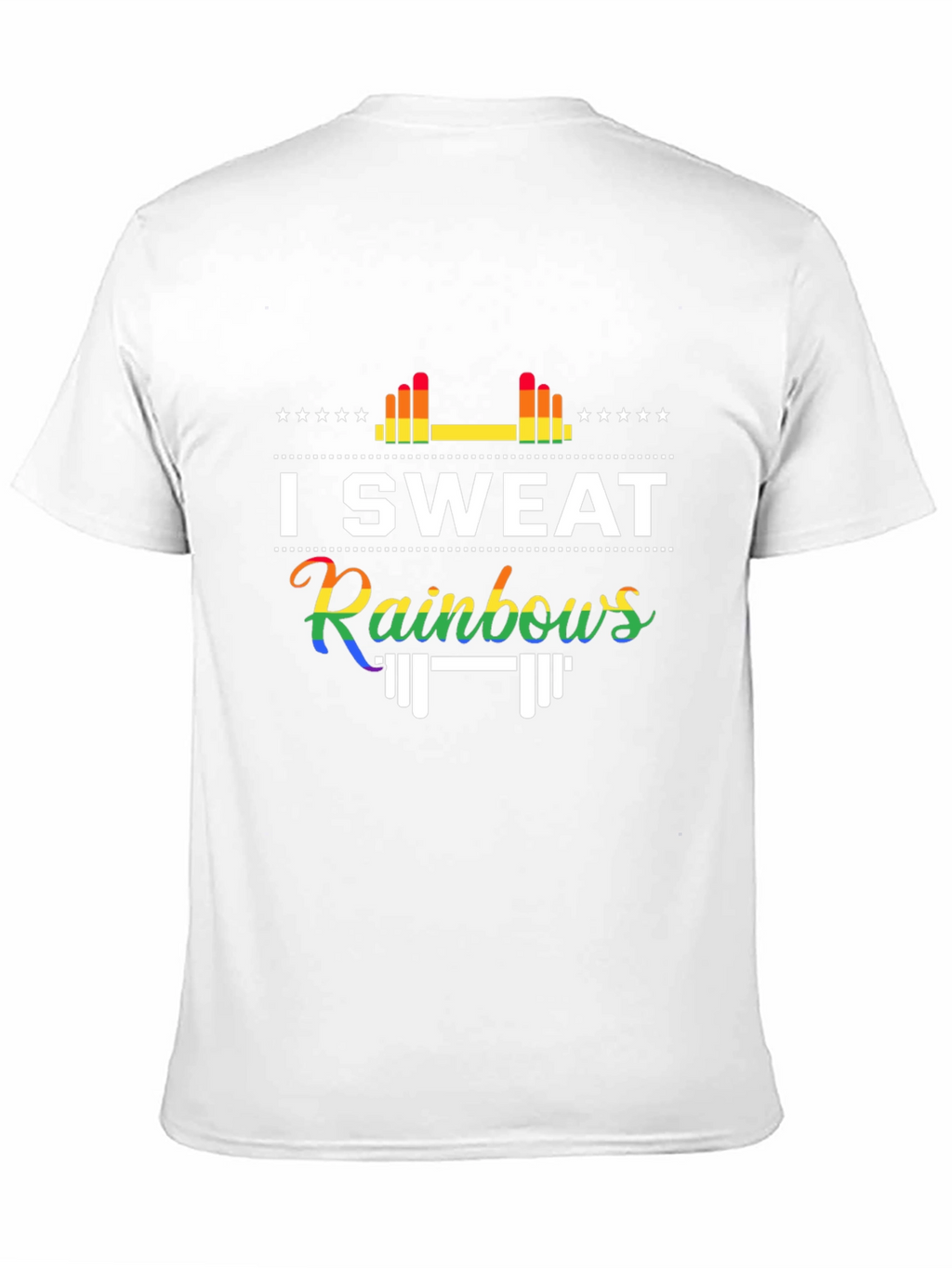 I Sweat Rainbows T-Shirt - Pride Fitness Tee