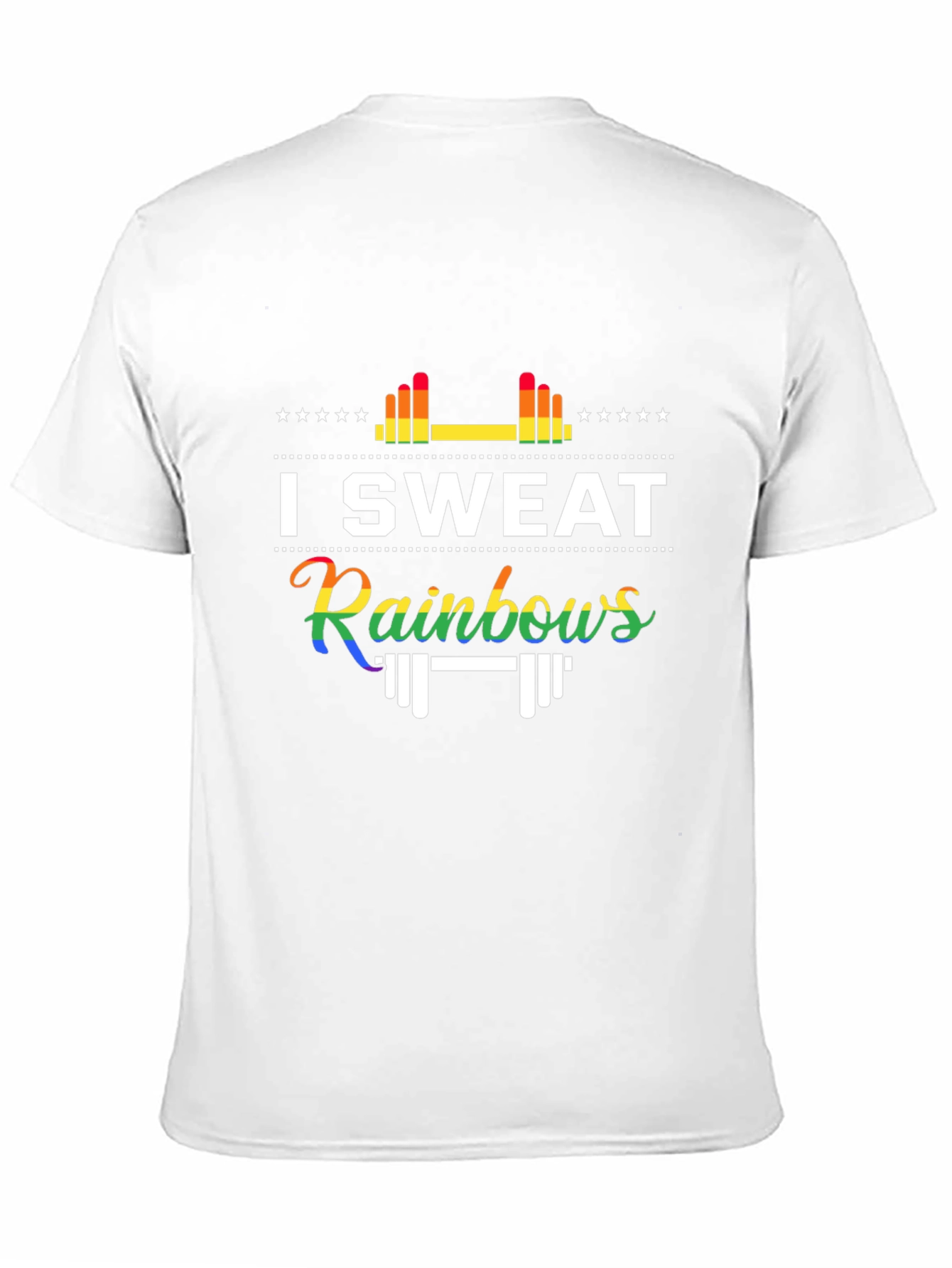I Sweat Rainbows T-Shirt - Pride Fitness Tee