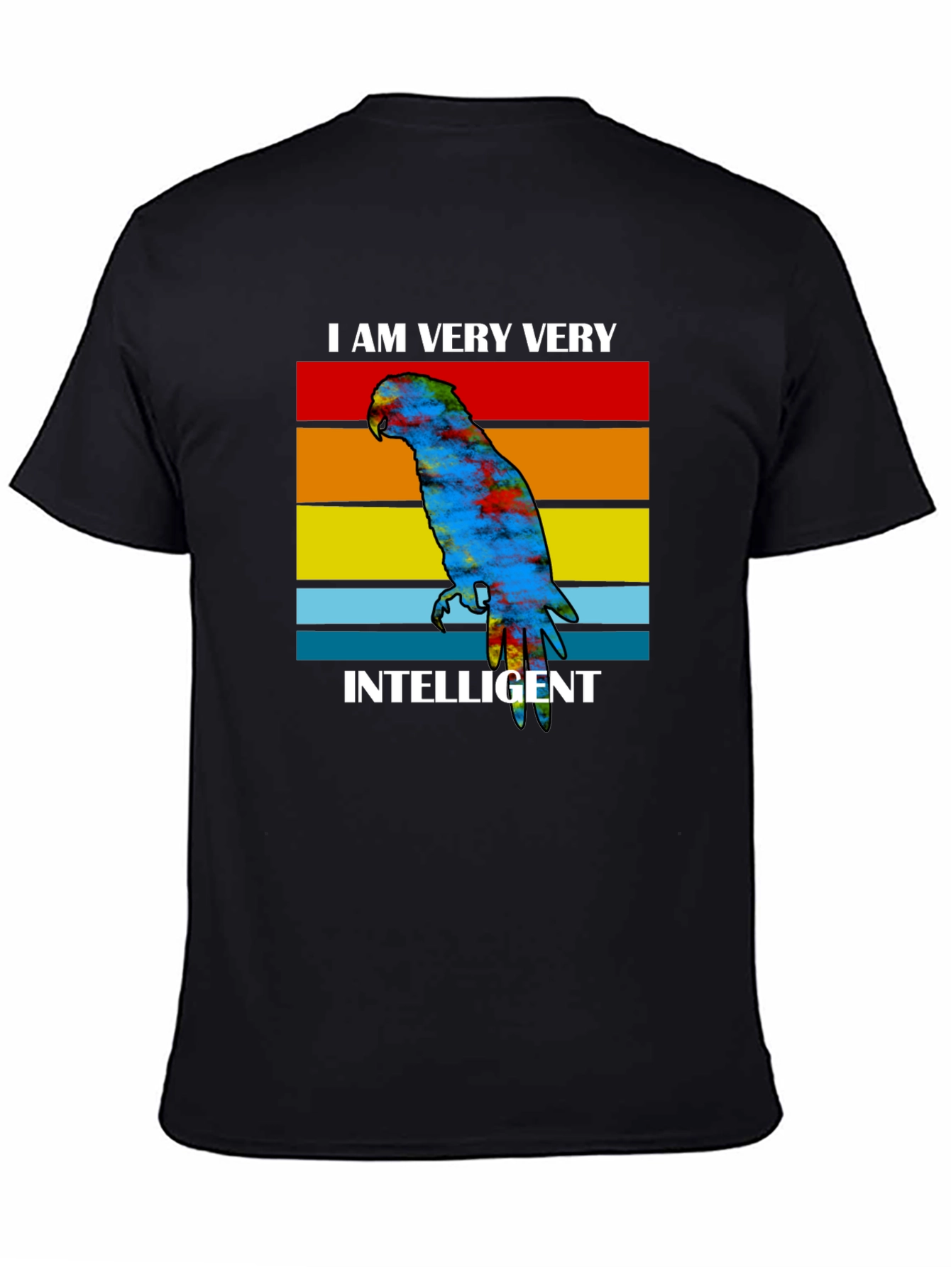 Intelligent Parrot Graphic Tee - Unique Design