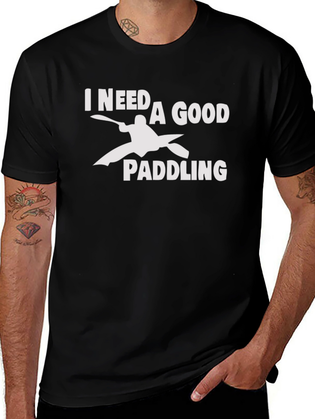 I Need a Good Paddling Kayak Graphic T-Shirt