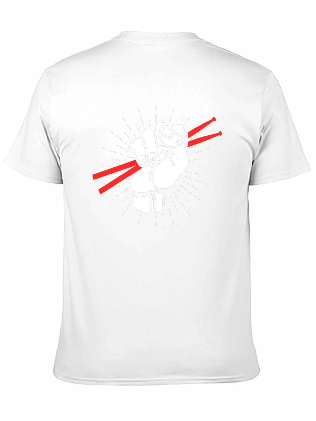 Drummers Fist T-Shirt - Rock Music Tee