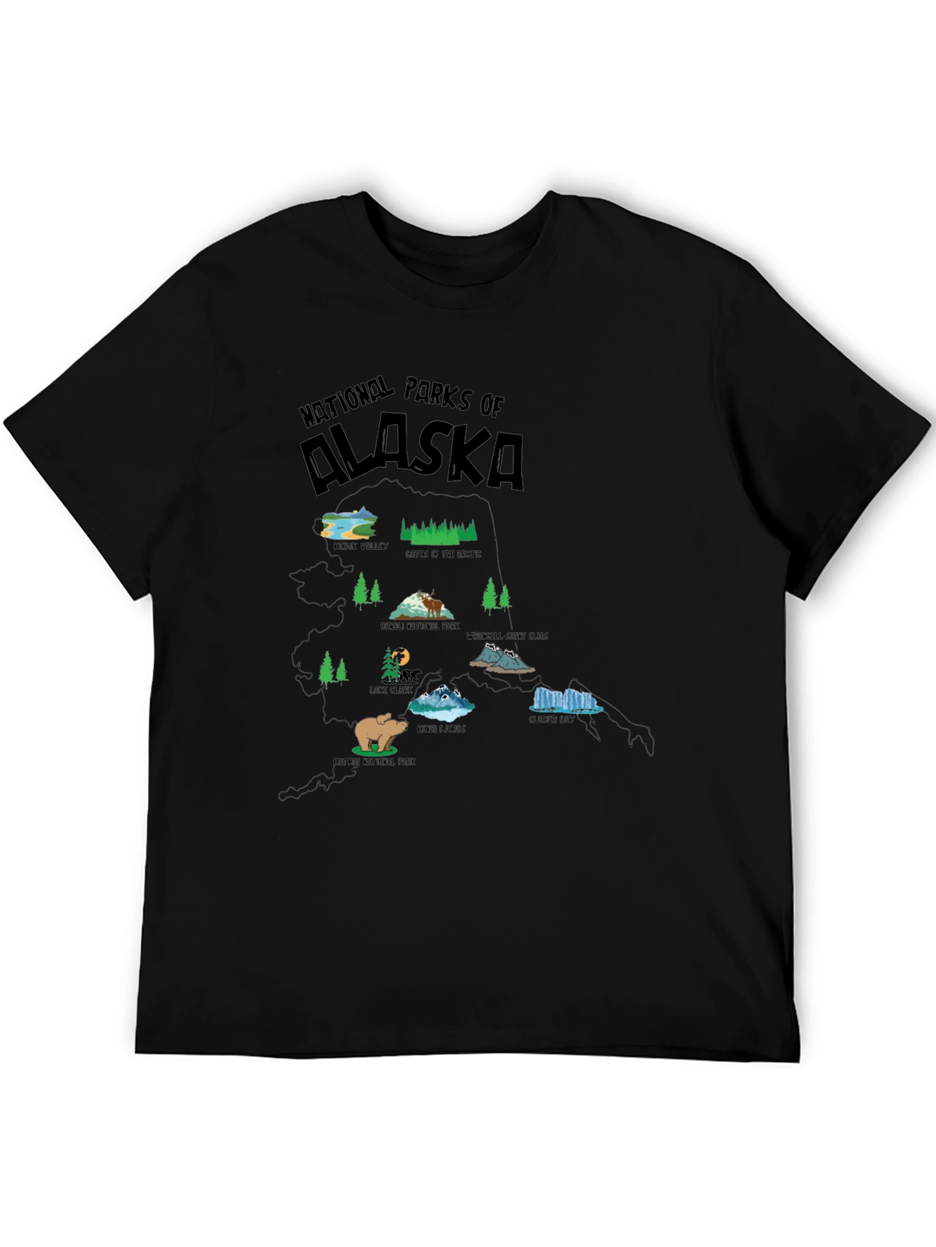 Alaska National Parks T-Shirt