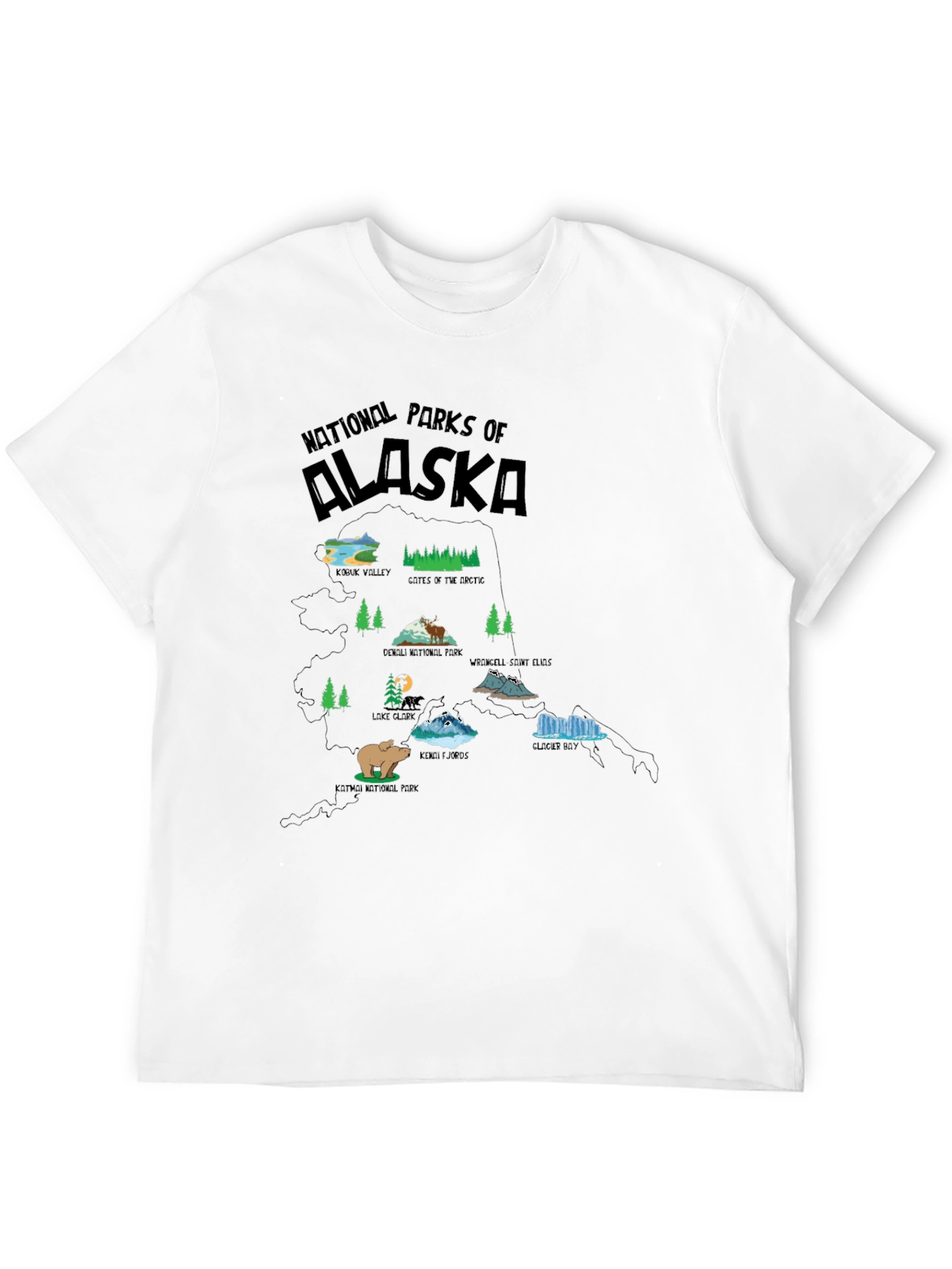 Alaska National Parks T-Shirt