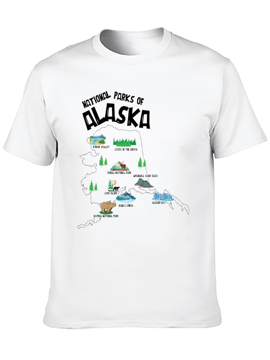 Alaska National Parks T-Shirt
