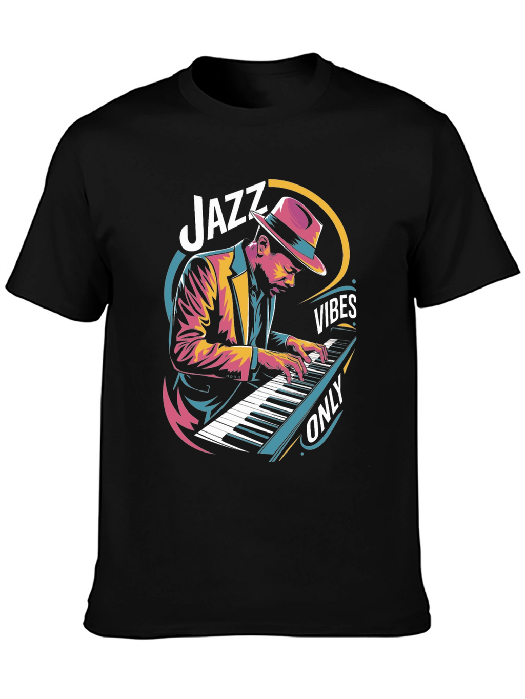 Jazz Vibes Only Graphic T-Shirt