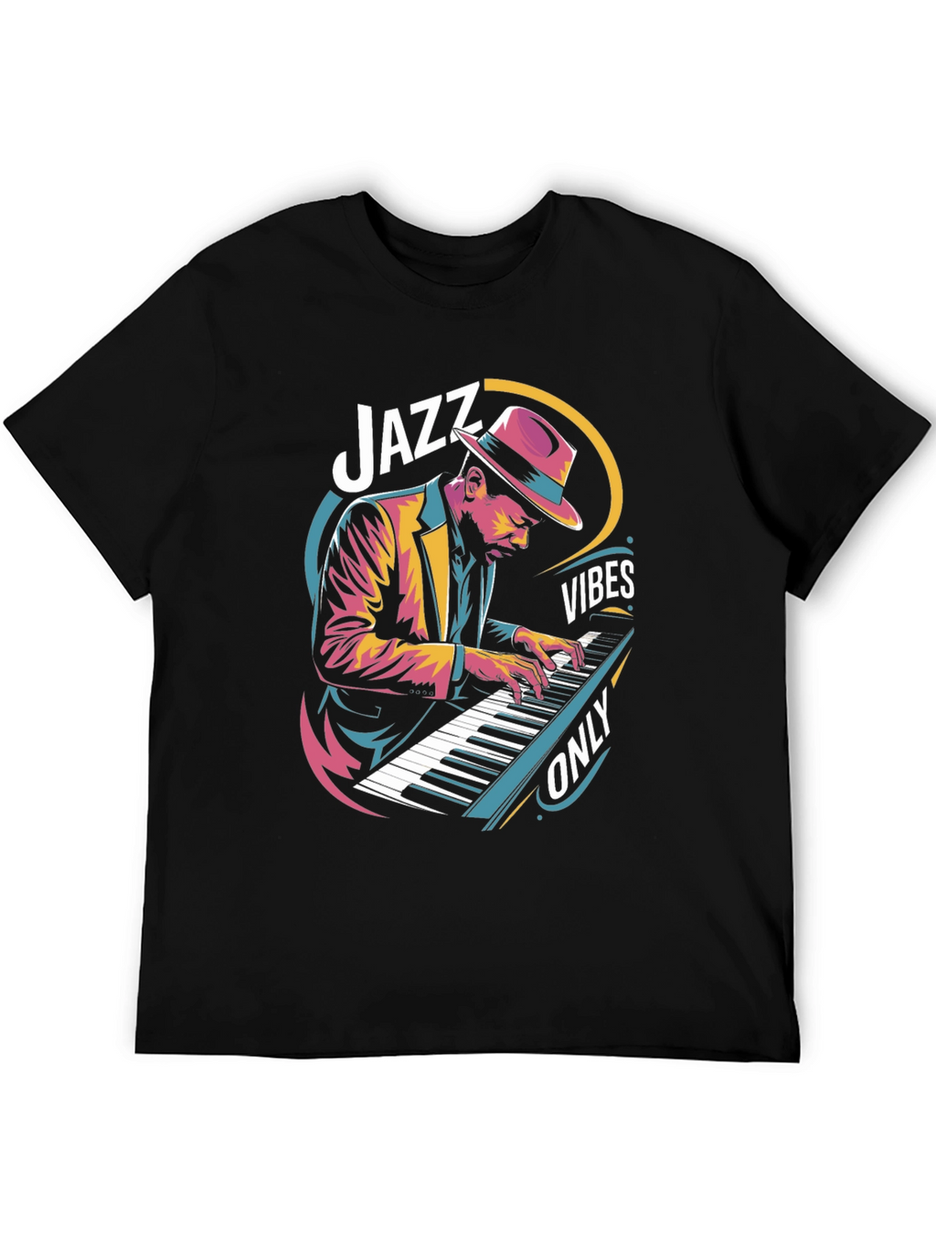 Jazz Vibes Only Graphic T-Shirt