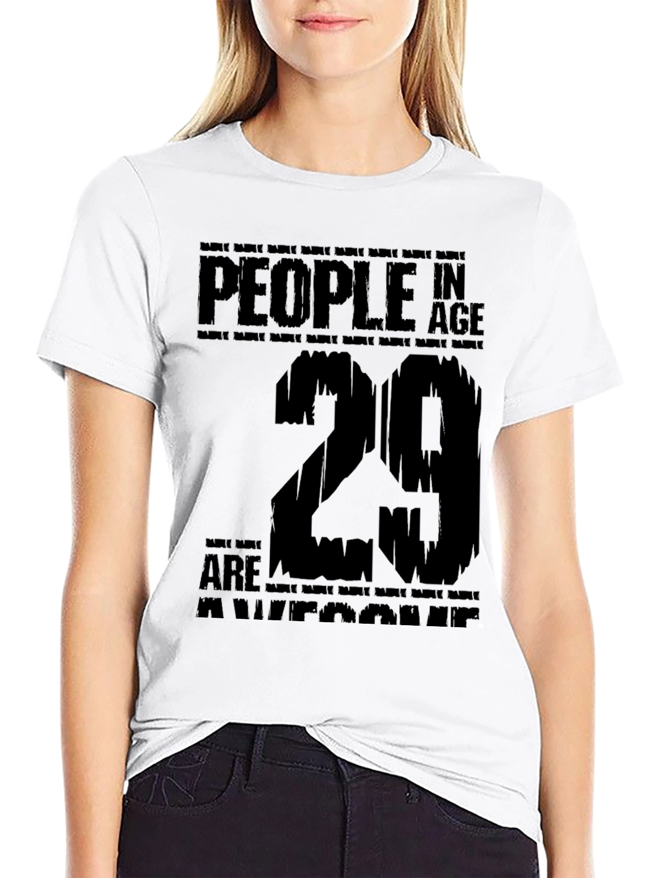 29 Years Old Birthday T-Shirt: Awesome People