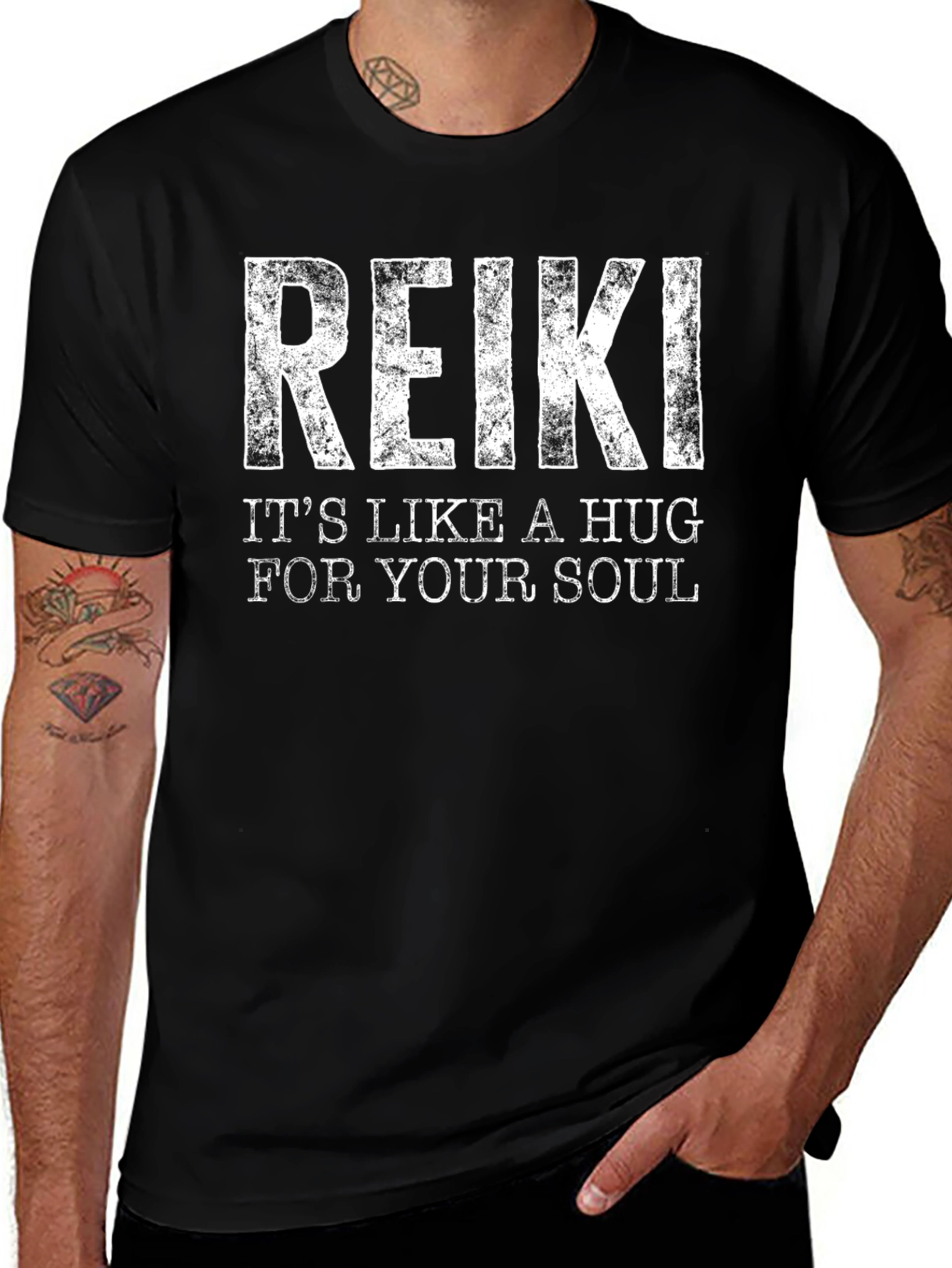 Reiki Hug for Your Soul Graphic T-Shirt