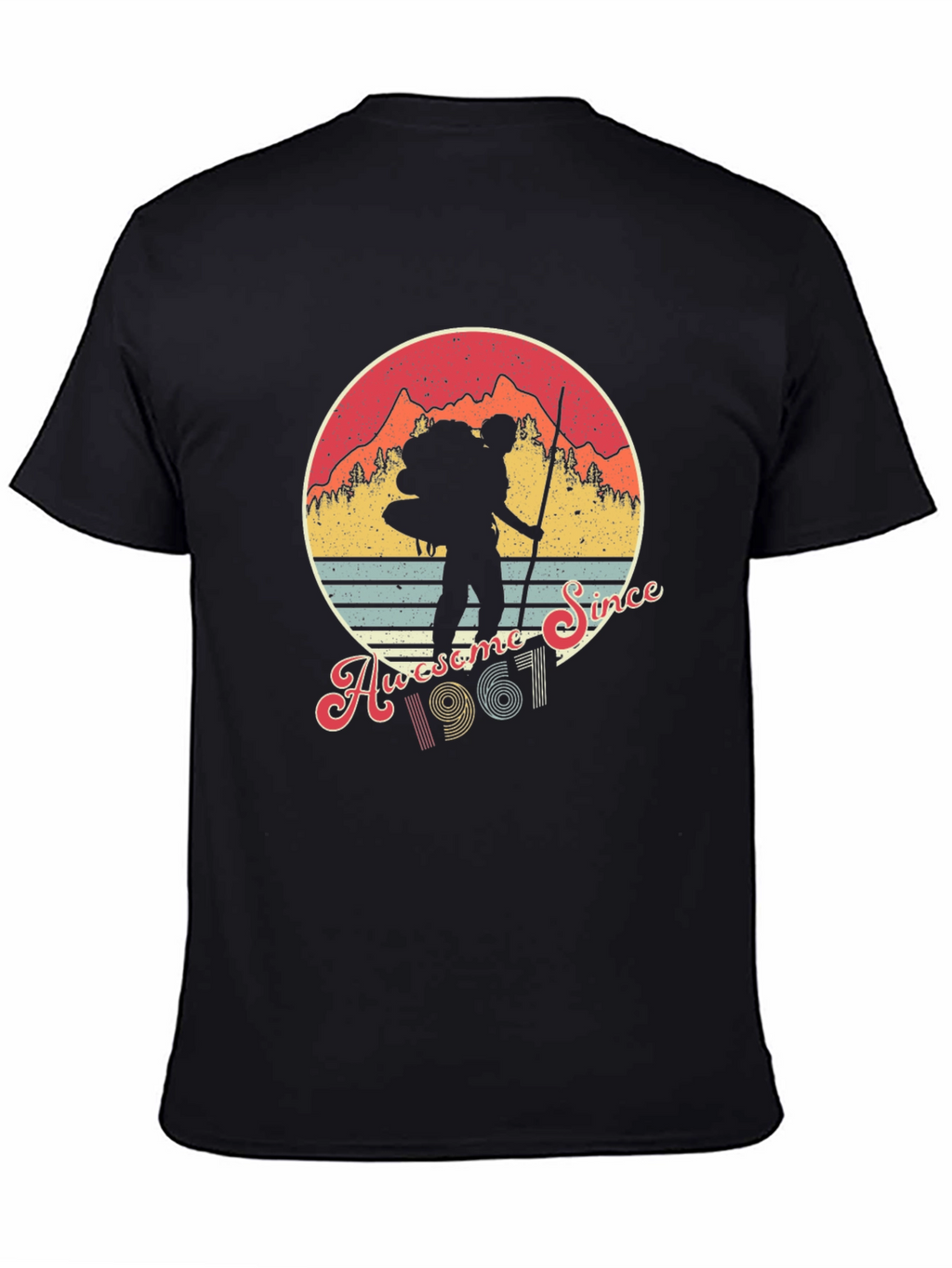 Awesome Since 1961 Hiking T-Shirt