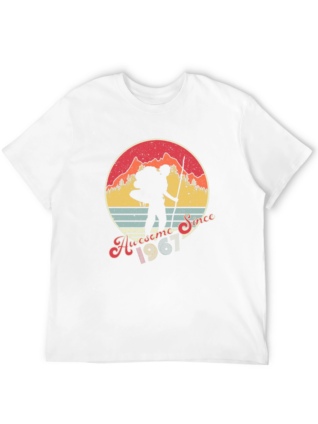 Awesome Since 1961 Hiking T-Shirt
