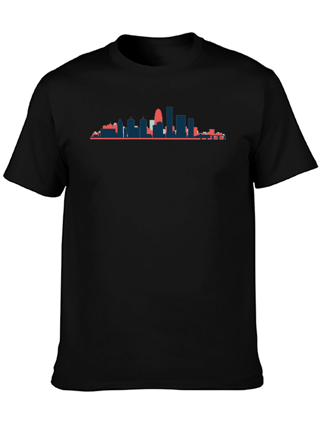 Cityscape Graphic Tee - Modern Urban Style