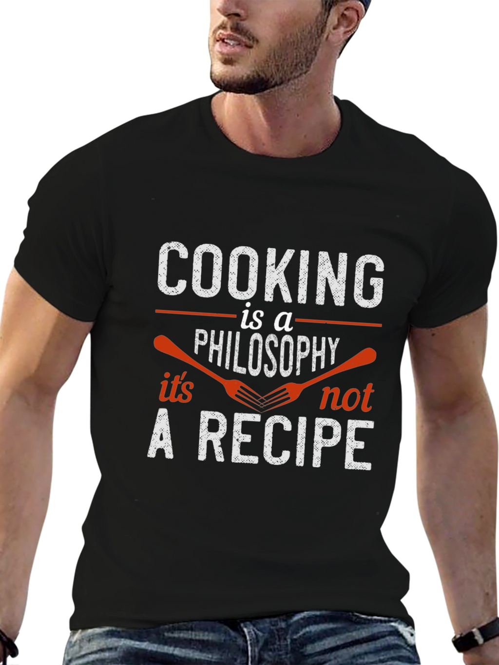 Cooking Philosophy T-Shirt - Chef Inspiration Tee