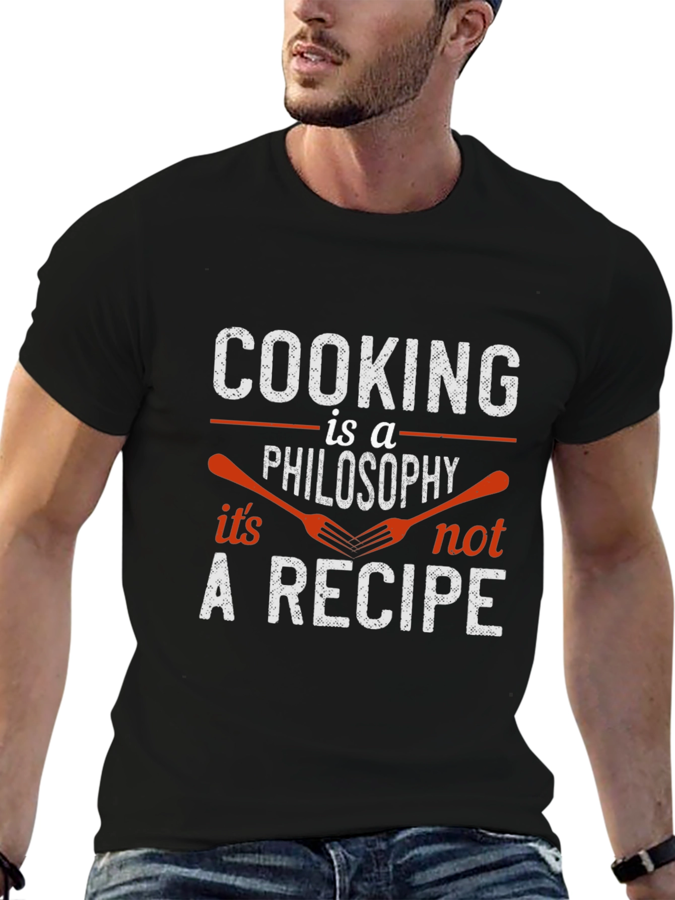 Cooking Philosophy T-Shirt - Chef Inspiration Tee