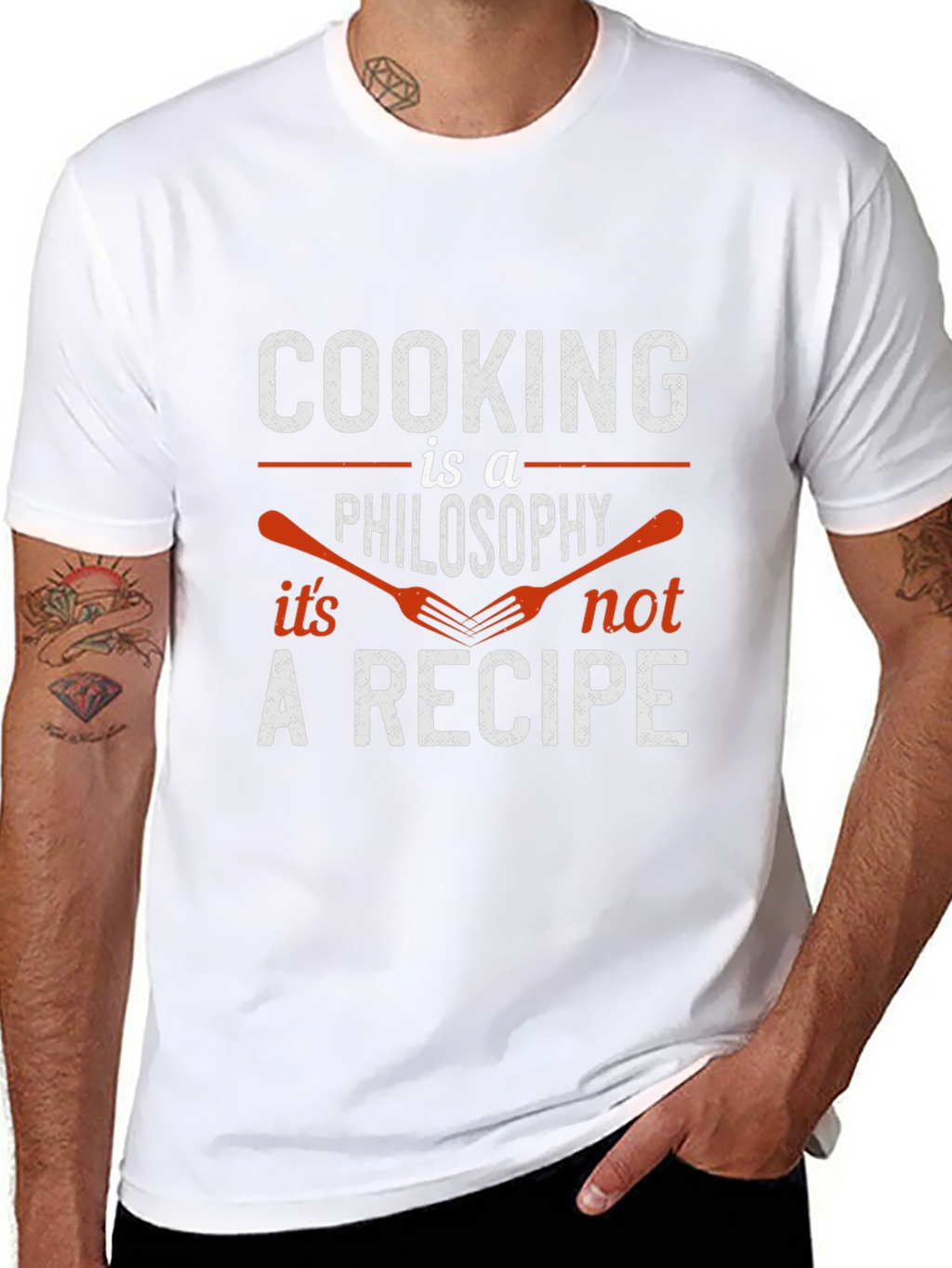Cooking Philosophy T-Shirt - Chef Inspiration Tee