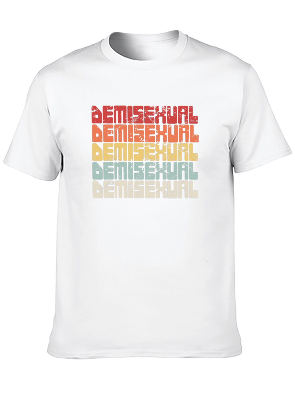 Demisexual Pride Retro T-Shirt