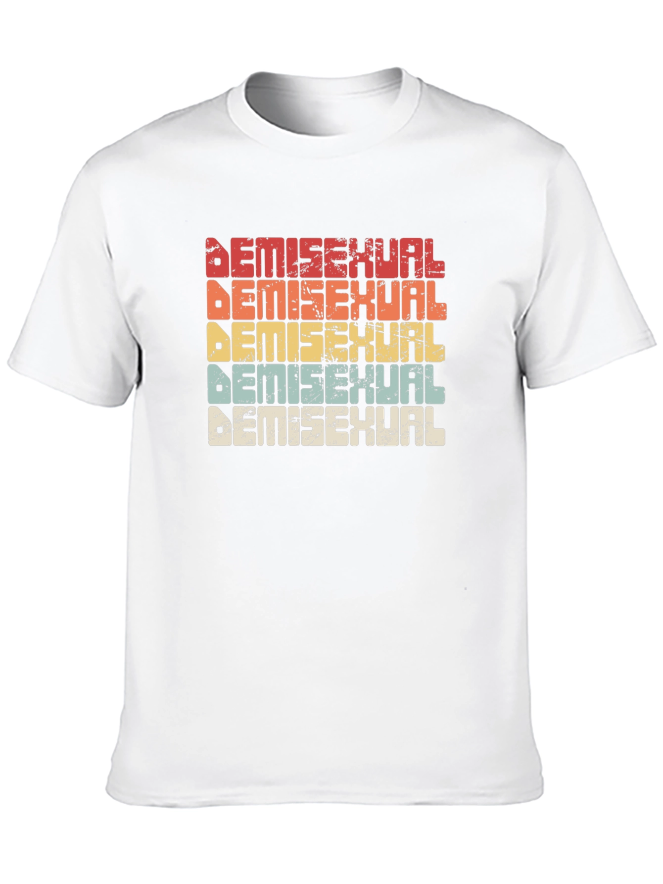 Demisexual Pride Retro T-Shirt