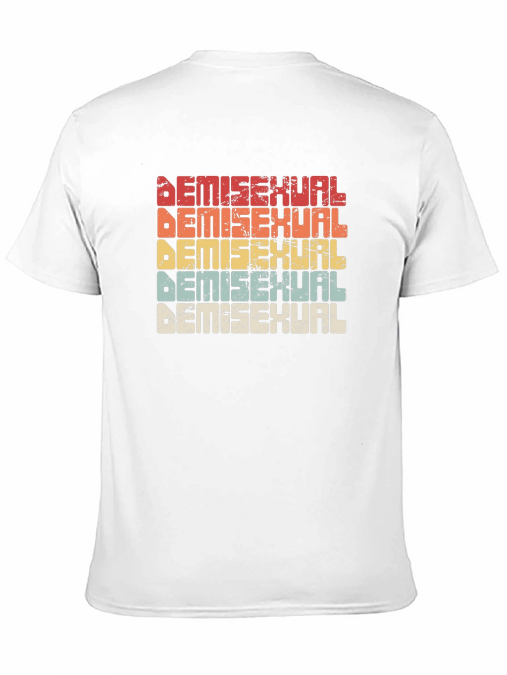 Demisexual Pride Retro T-Shirt