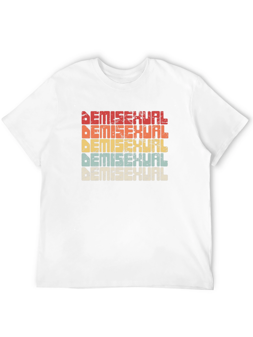 Demisexual Pride Retro T-Shirt