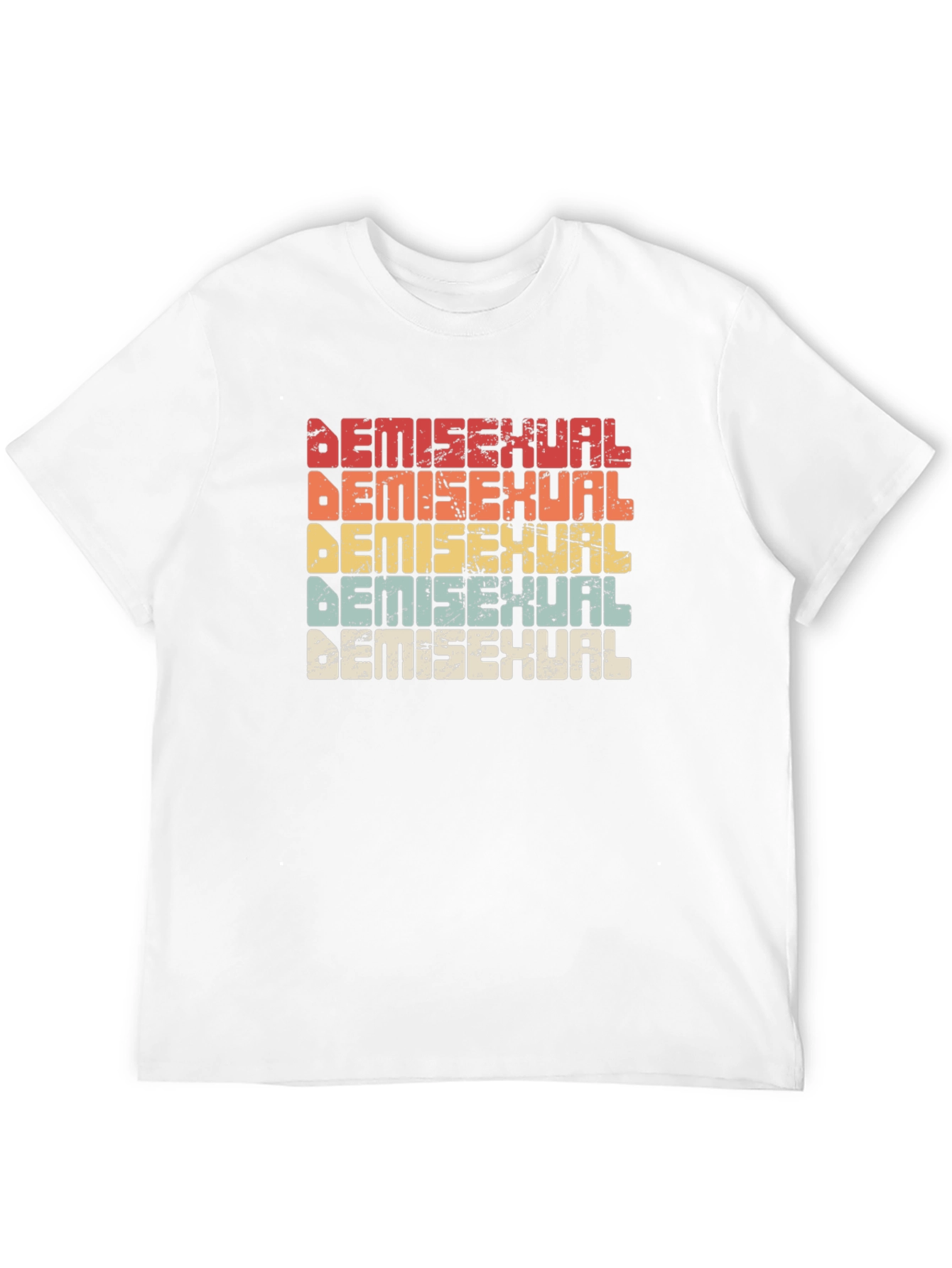 Demisexual Pride Retro T-Shirt