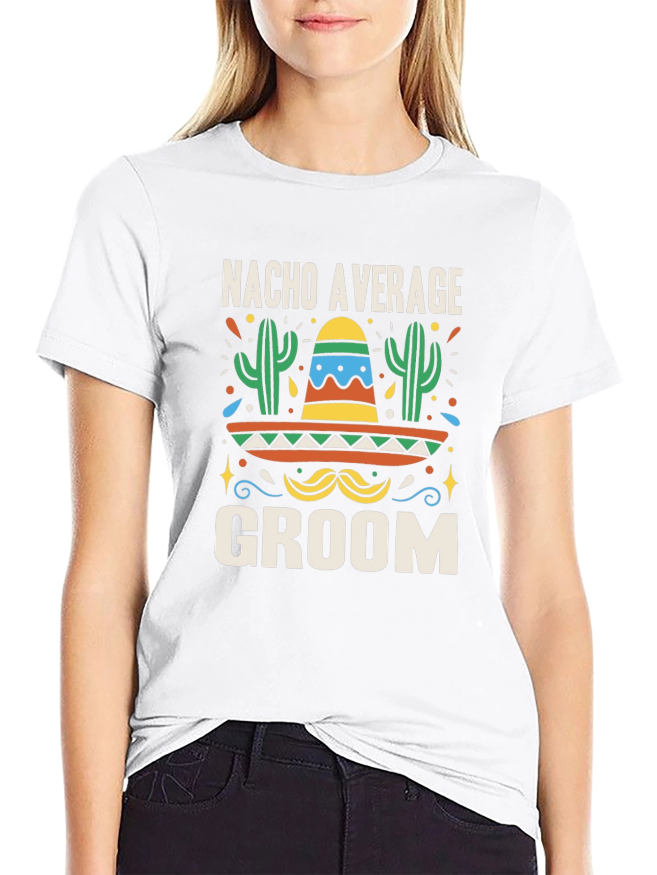 Nacho Average Groom T-Shirt - Bachelor Party Tee