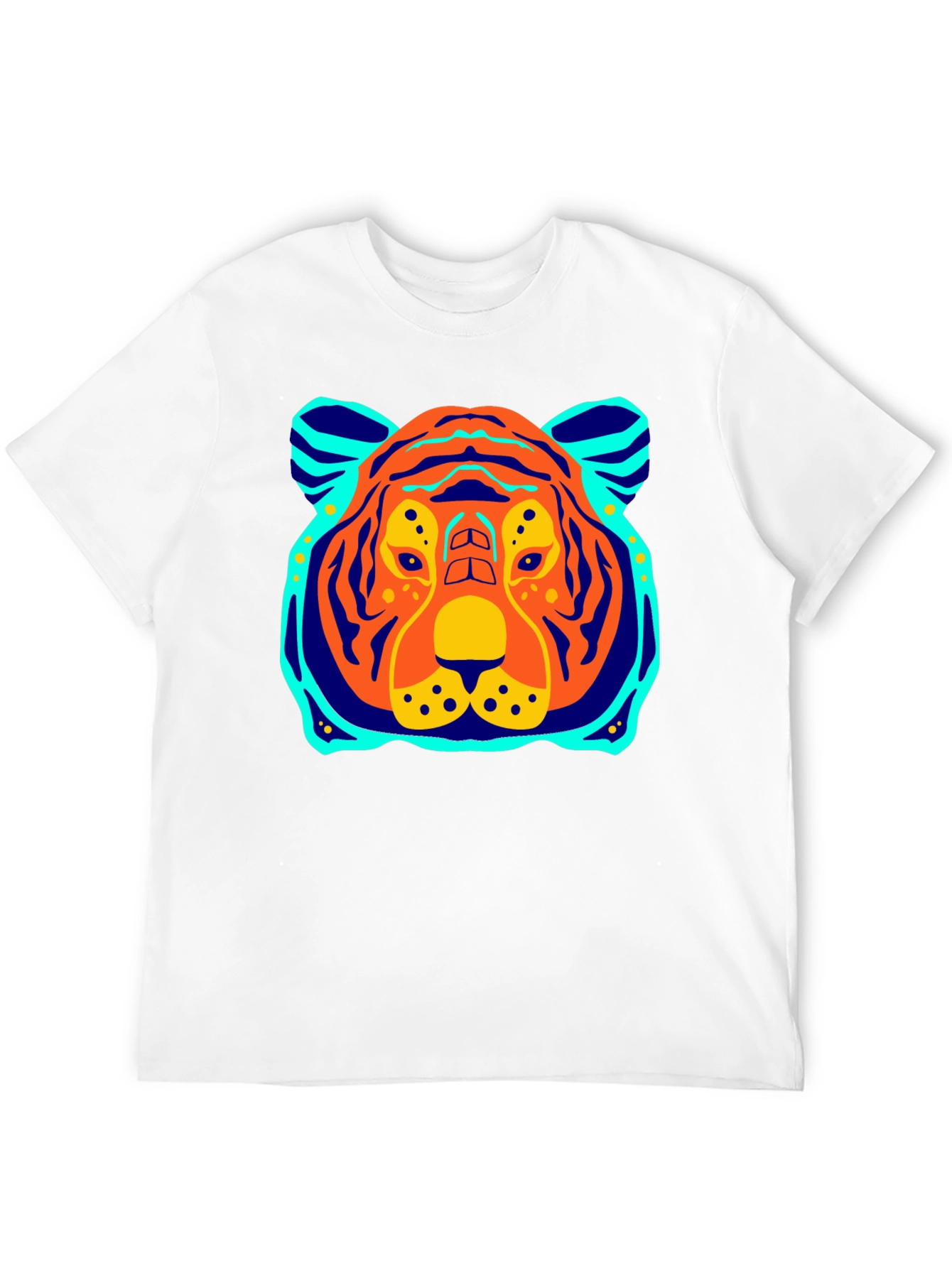 Tiger Graphic Tee - Bold Black T-Shirt
