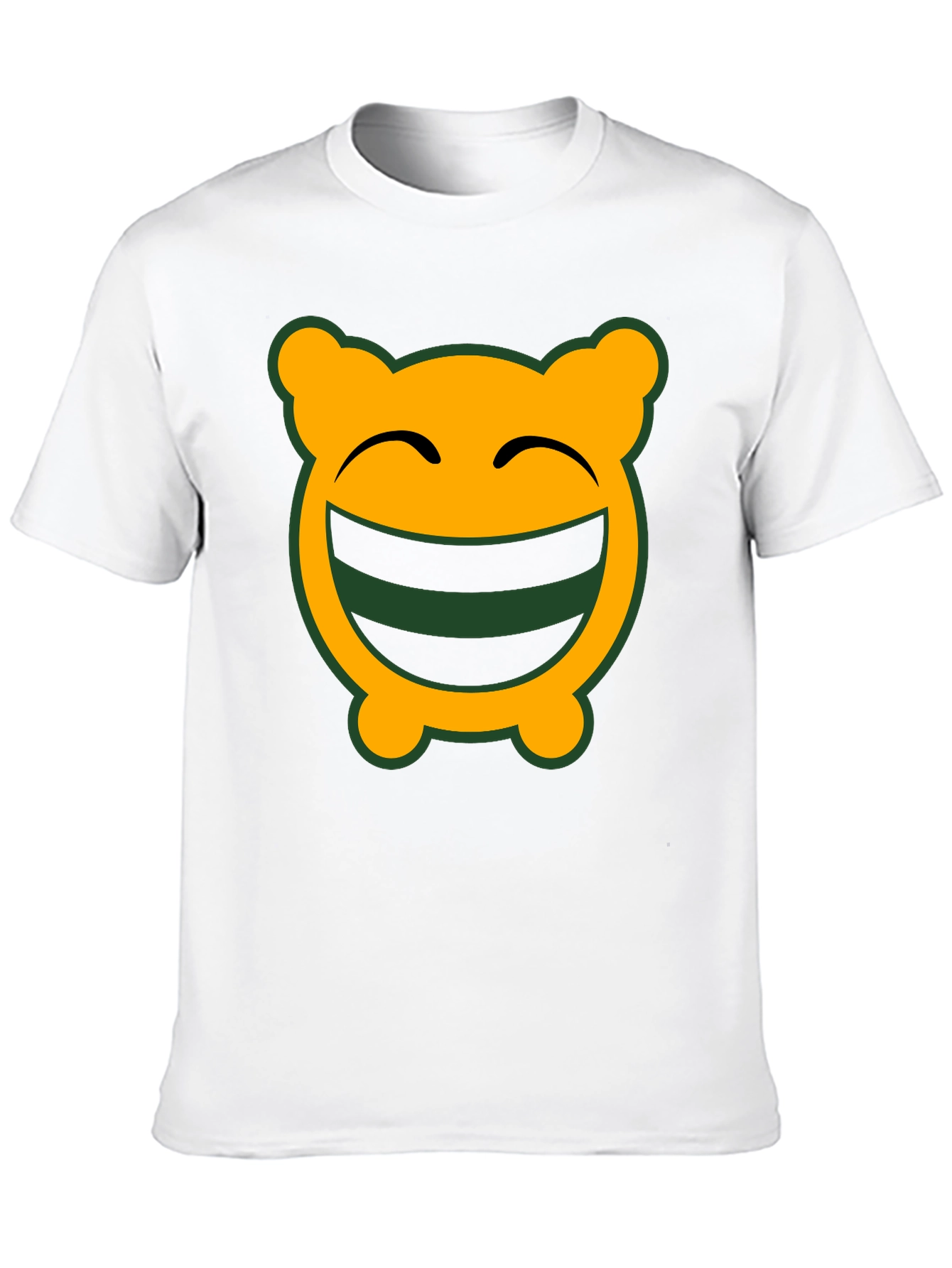 Funny Face Graphic Tee - Black