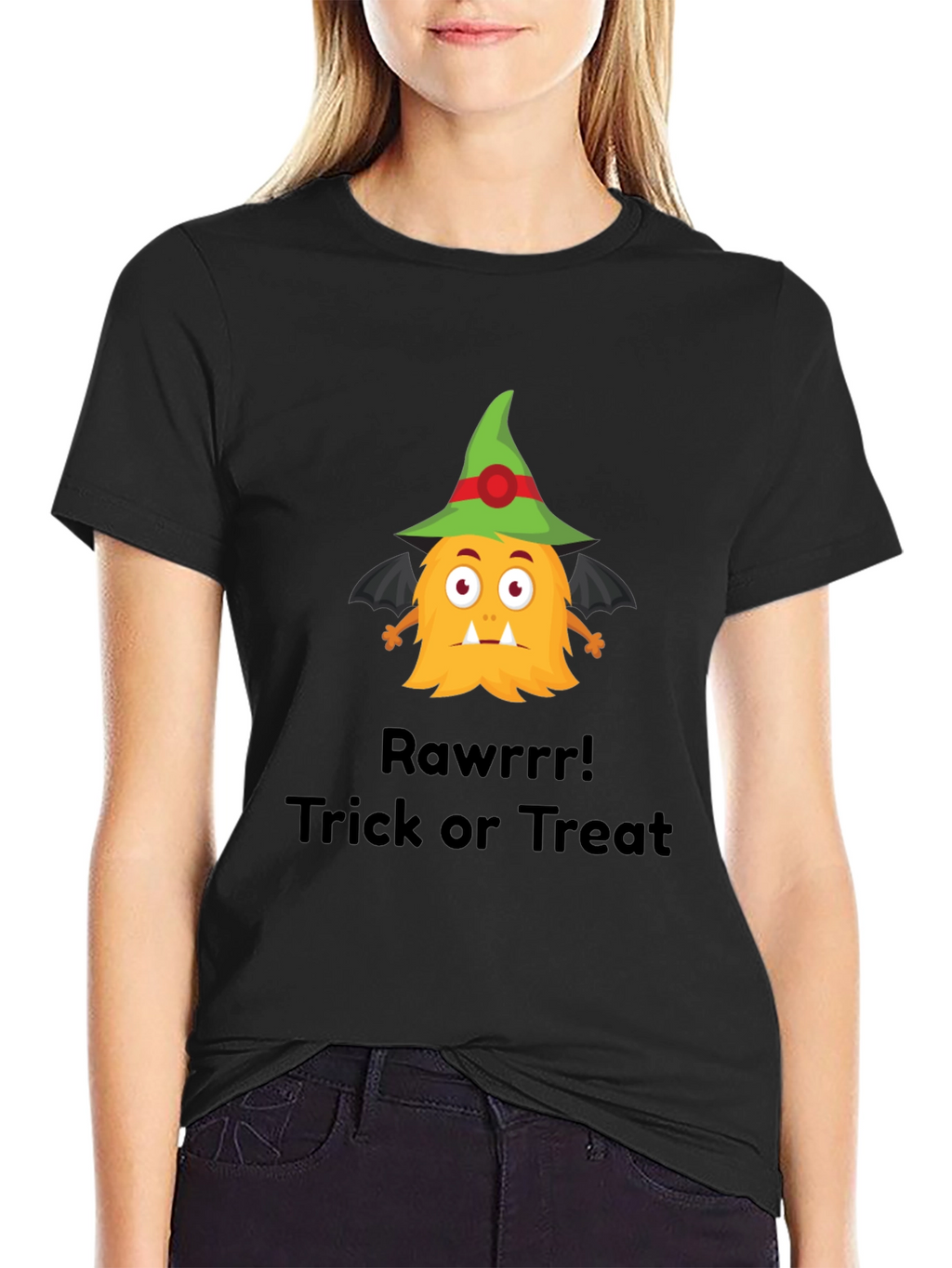 Halloween Monster T-Shirt - Trick or Treat Rawrrr!