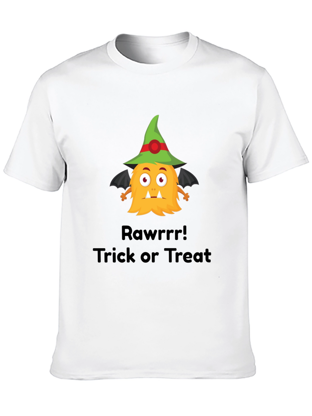 Halloween Monster T-Shirt - Trick or Treat Rawrrr!