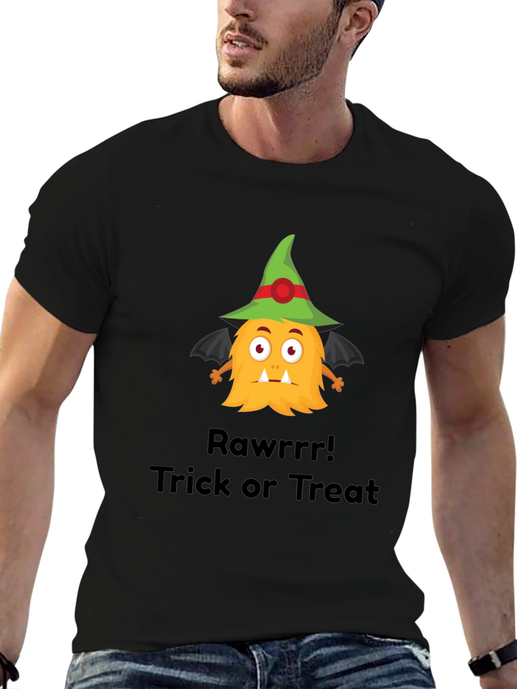 Halloween Monster T-Shirt - Trick or Treat Rawrrr!