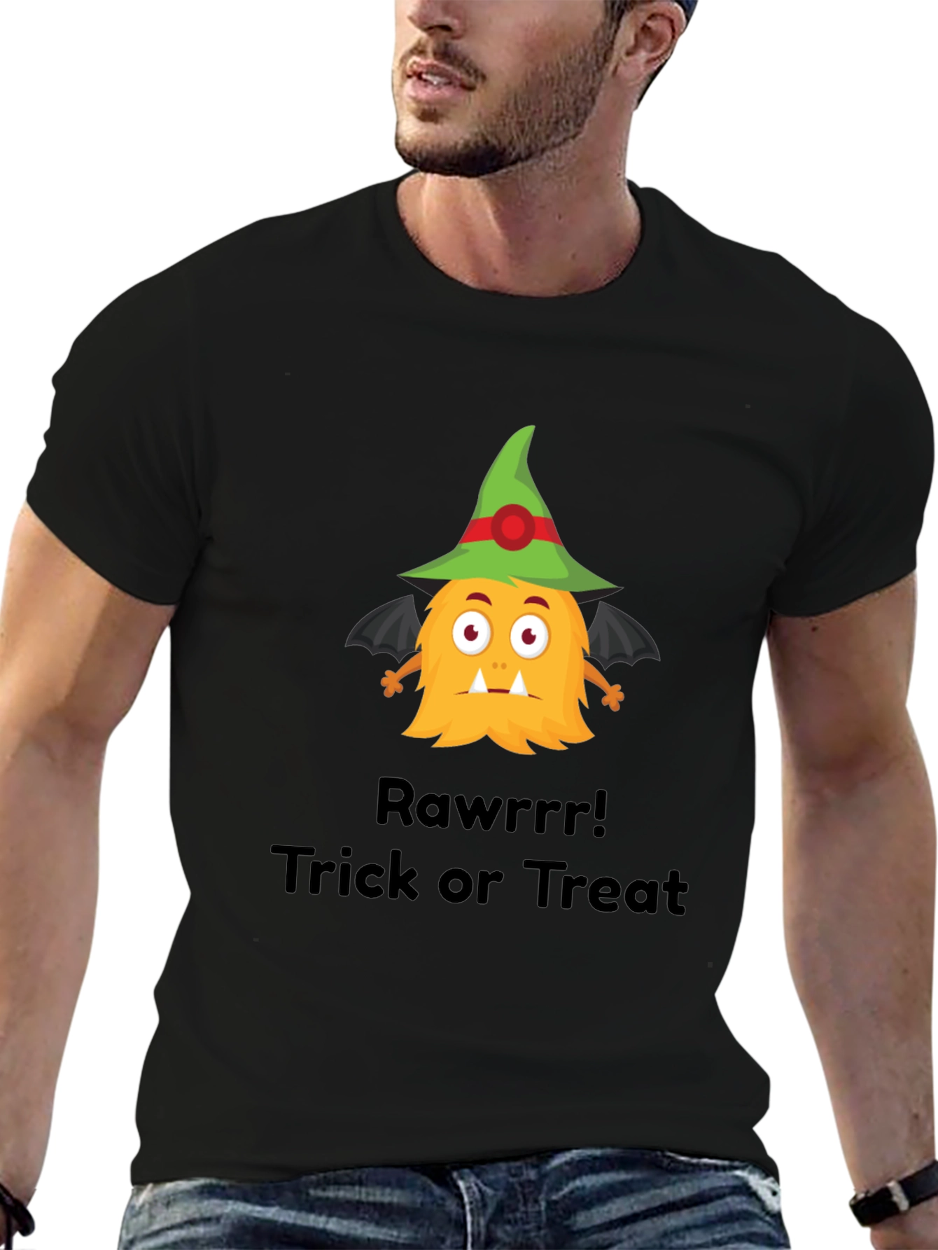 Halloween Monster T-Shirt - Trick or Treat Rawrrr!