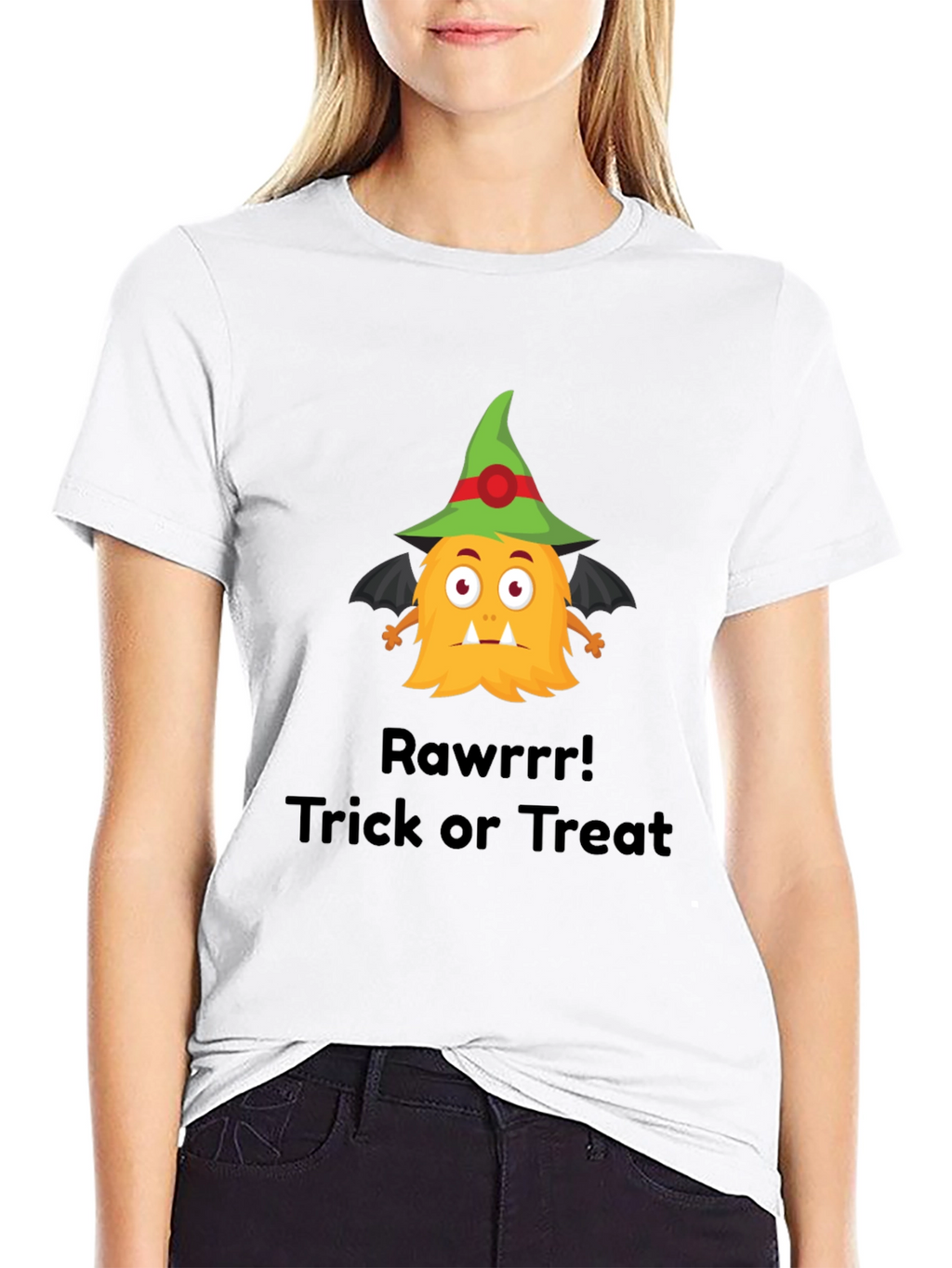 Halloween Monster T-Shirt - Trick or Treat Rawrrr!