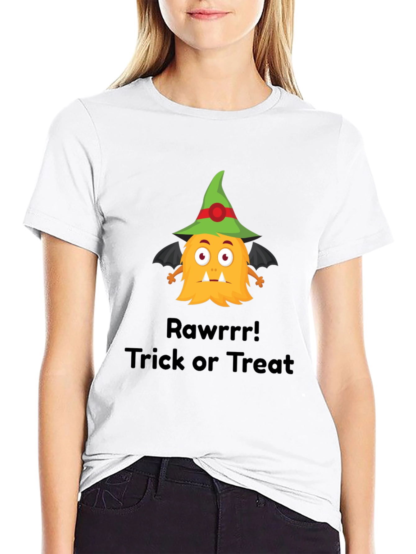 Halloween Monster T-Shirt - Trick or Treat Rawrrr!