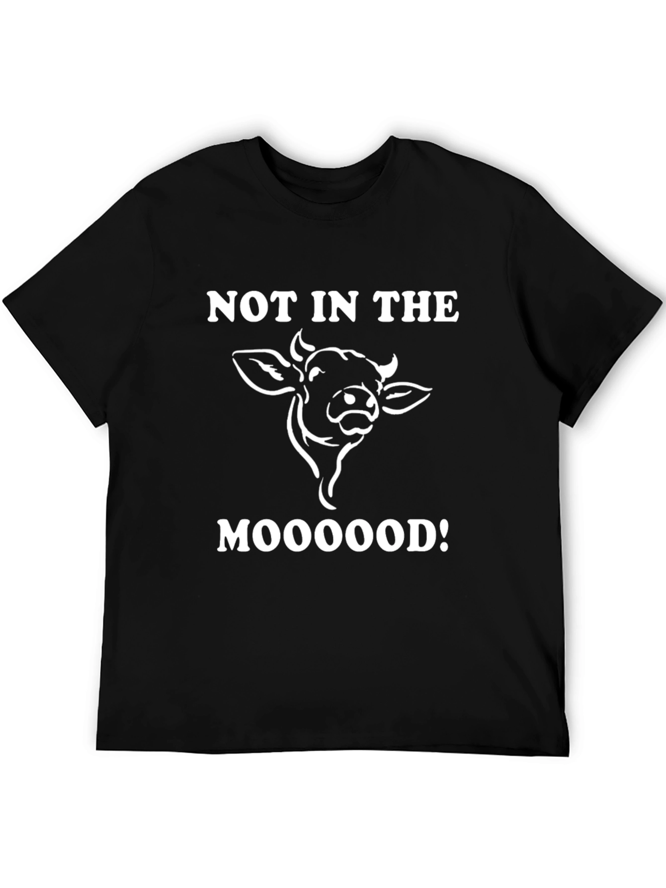 Not In The Mooood Graphic T-Shirt