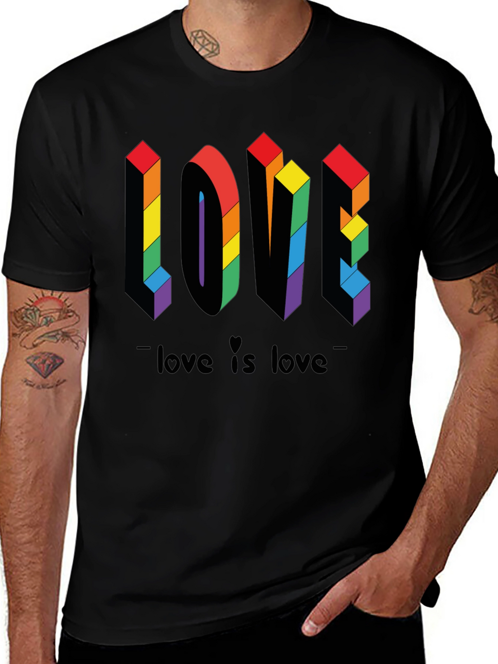 Pride Love is Love T-Shirt