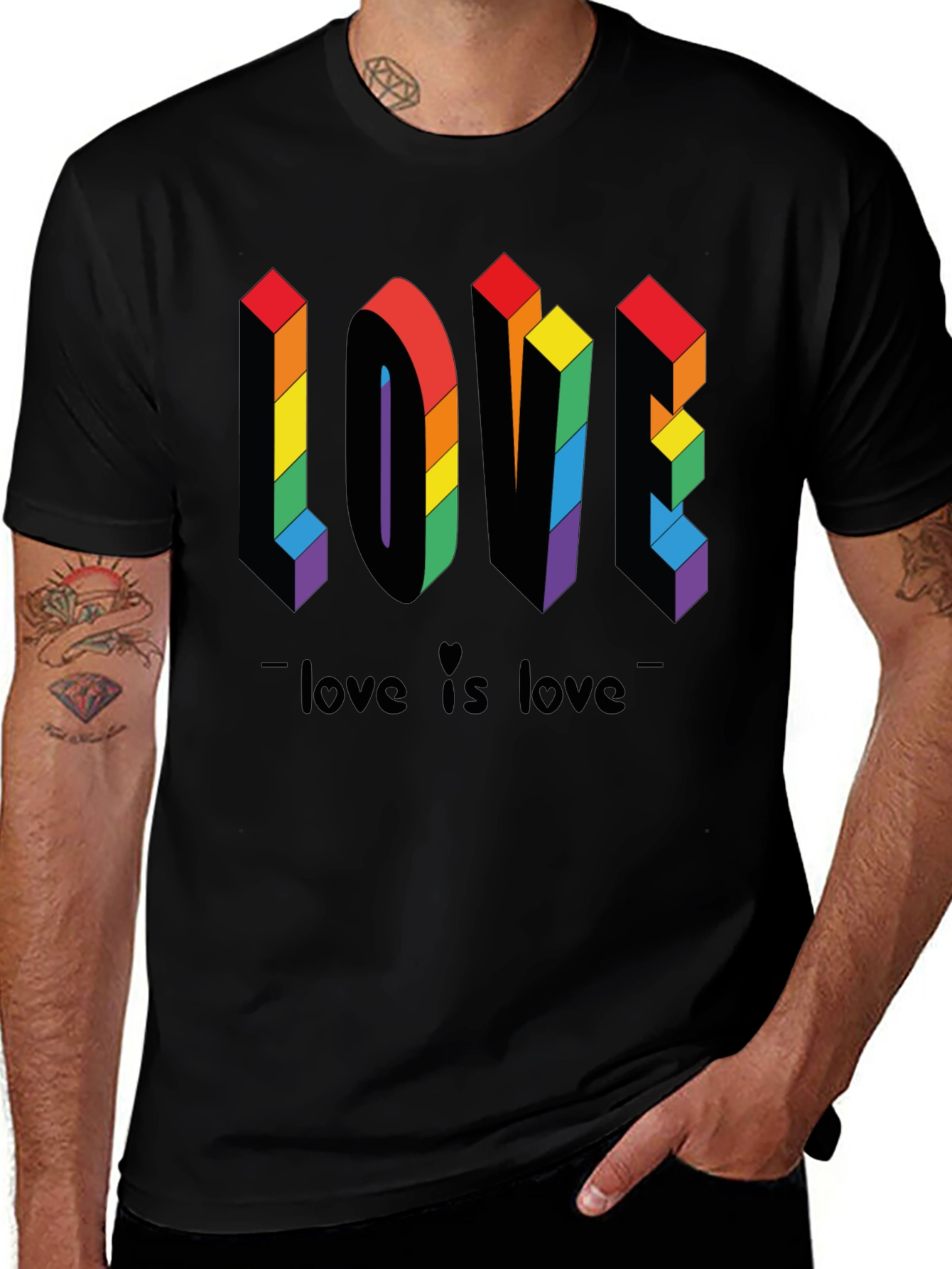 Pride Love is Love T-Shirt