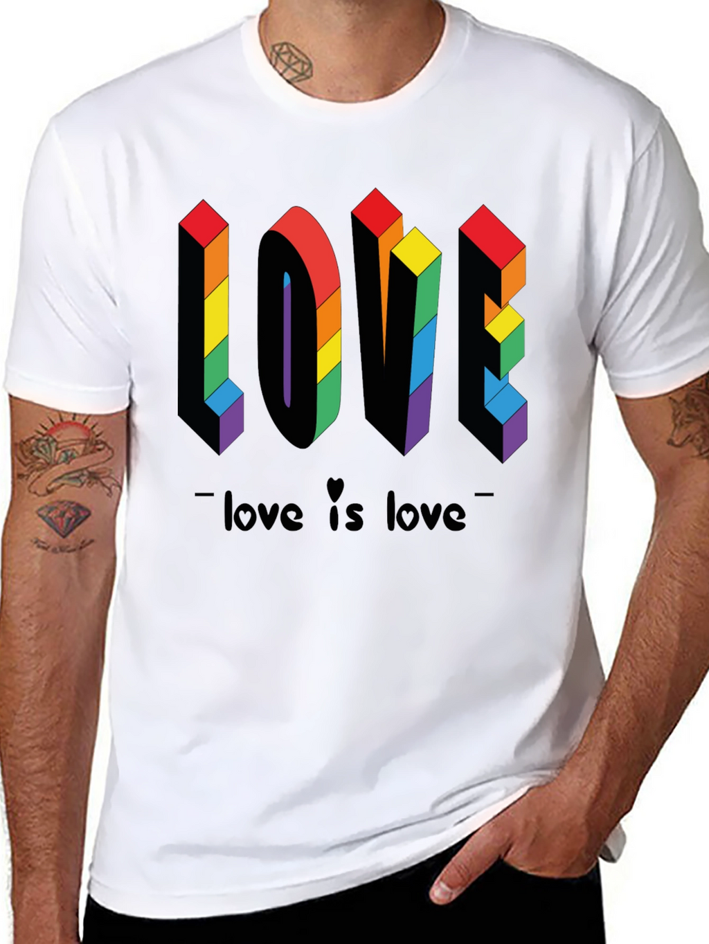 Pride Love is Love T-Shirt