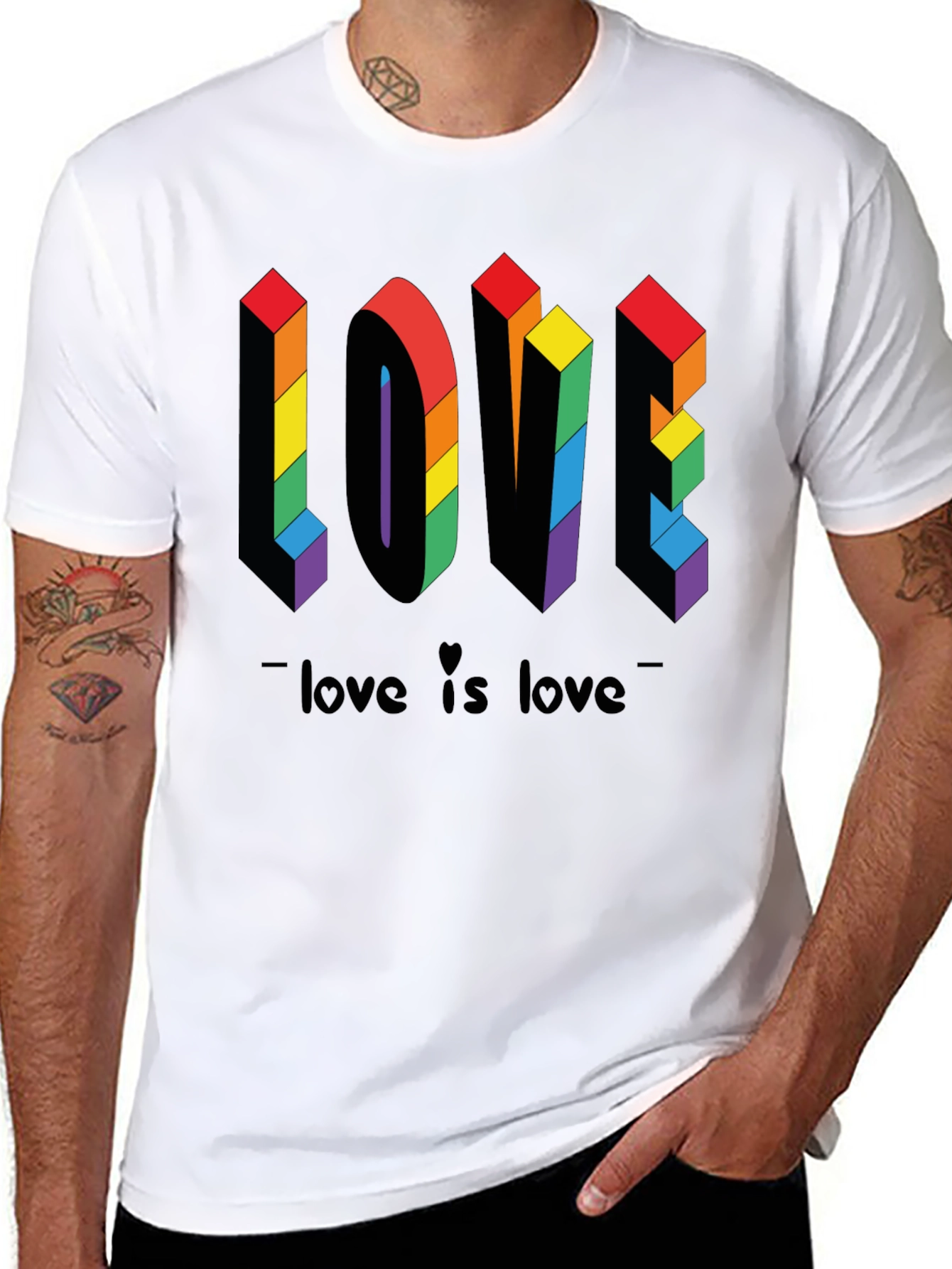 Pride Love is Love T-Shirt