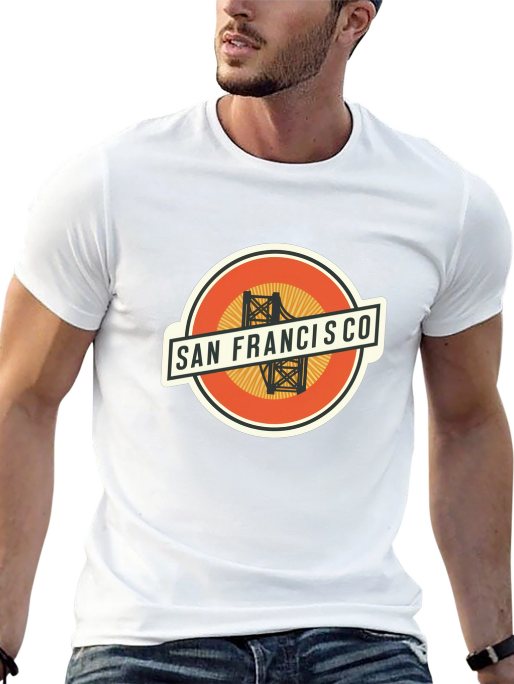 San Francisco Bridge Graphic Tee