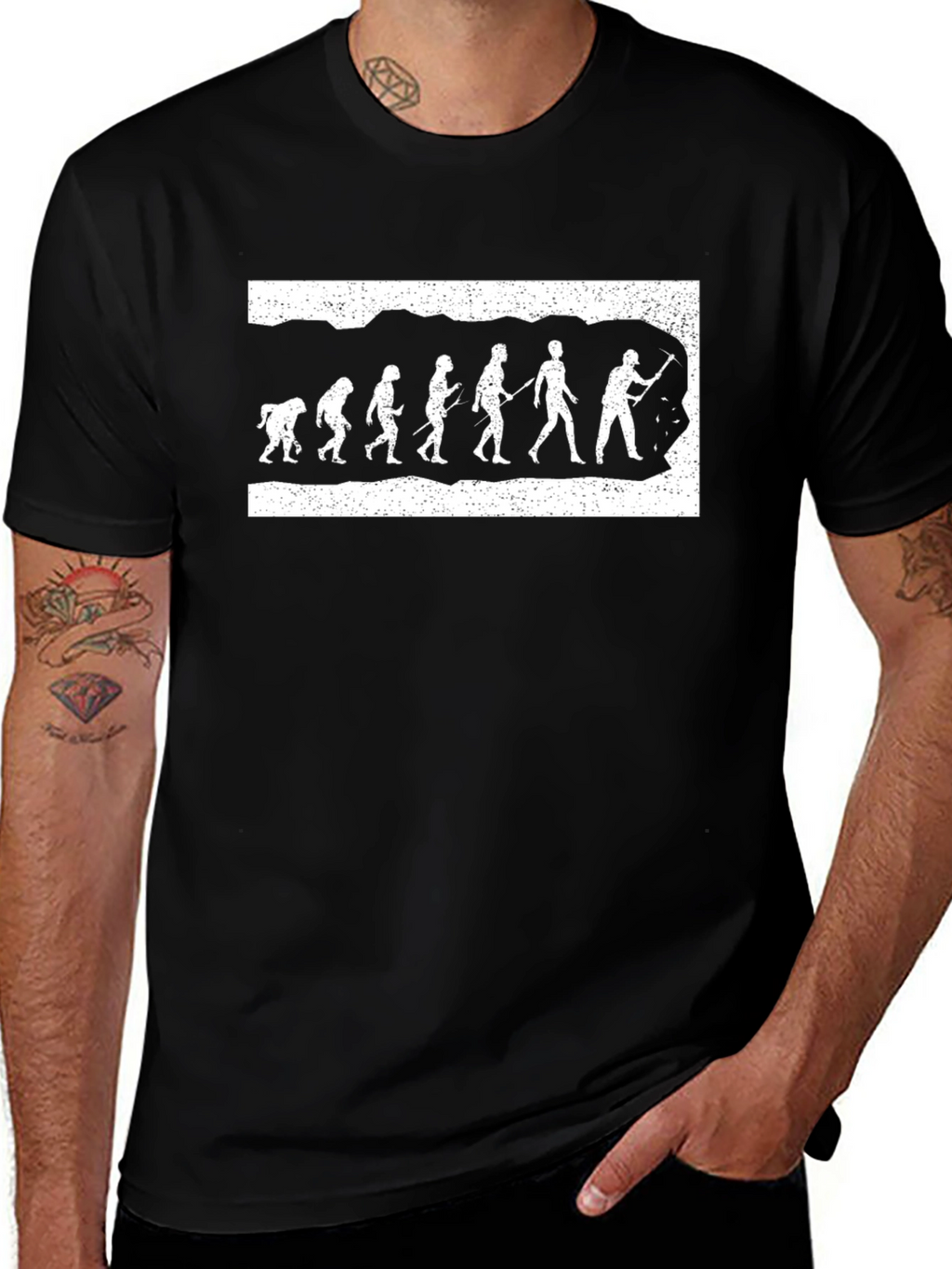 Evolution of Miner Funny T-Shirt