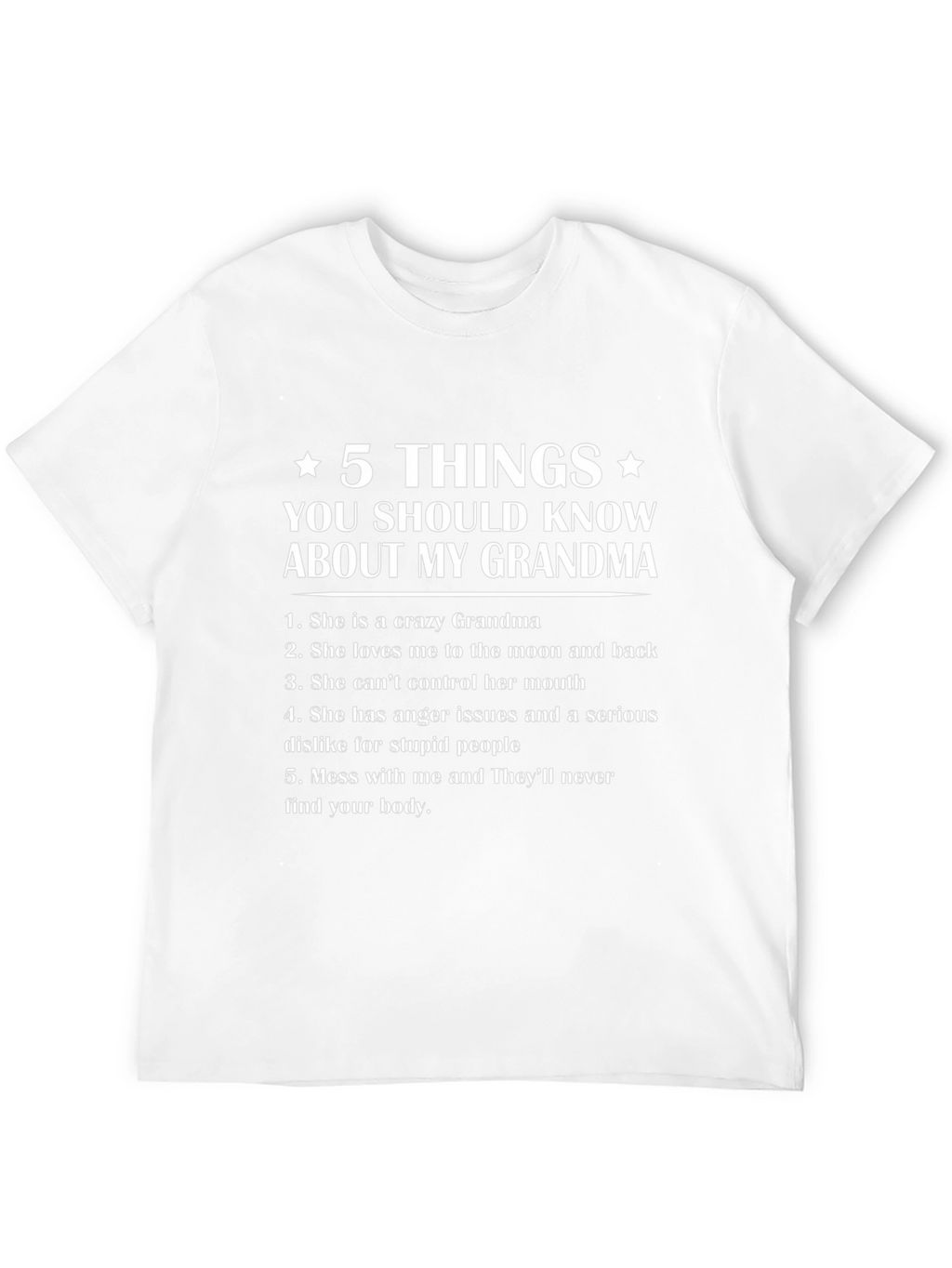 Funny Grandma T-Shirt: 5 Things You Should Know