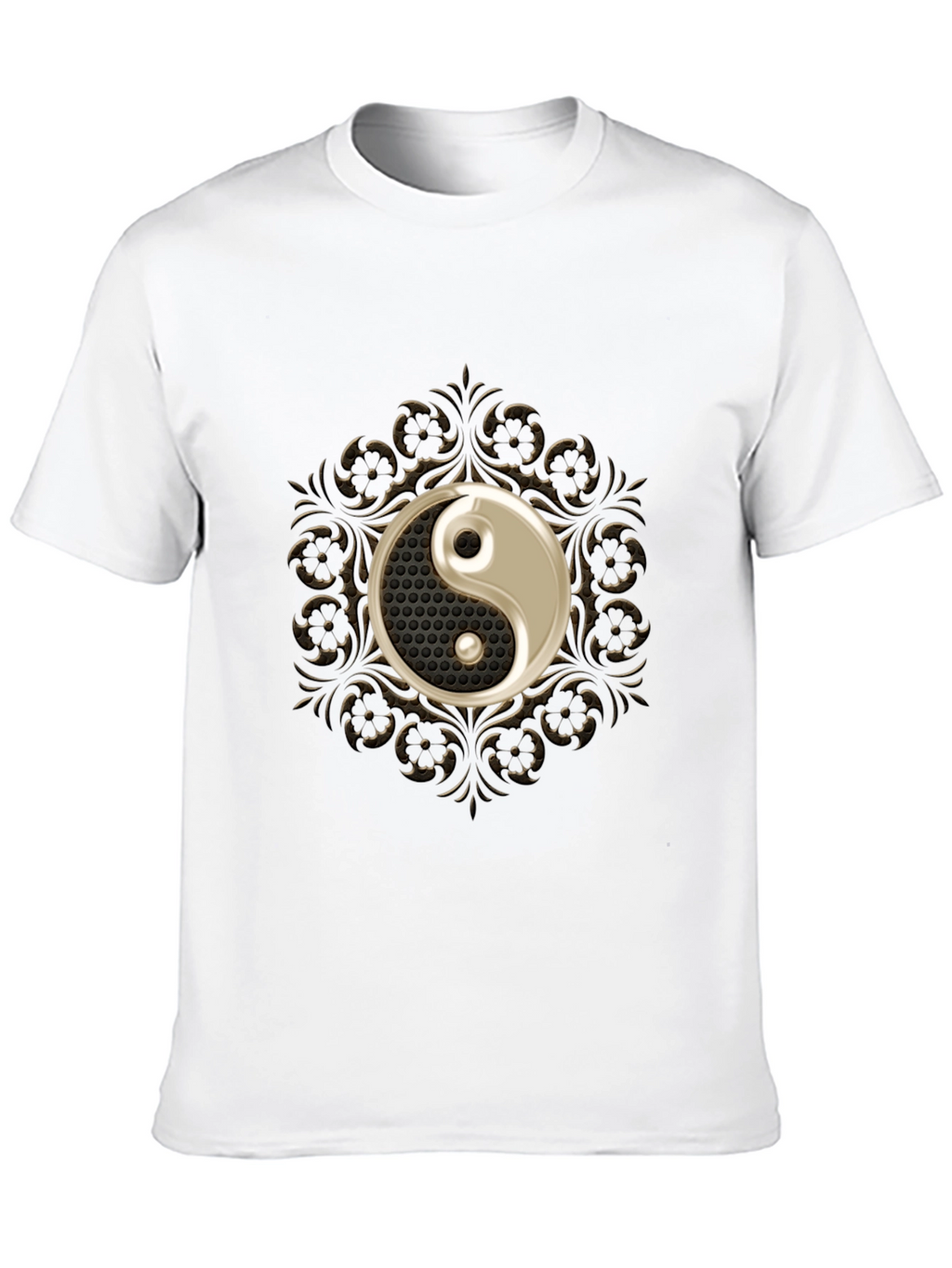Yin Yang Graphic Tee - Balance Design